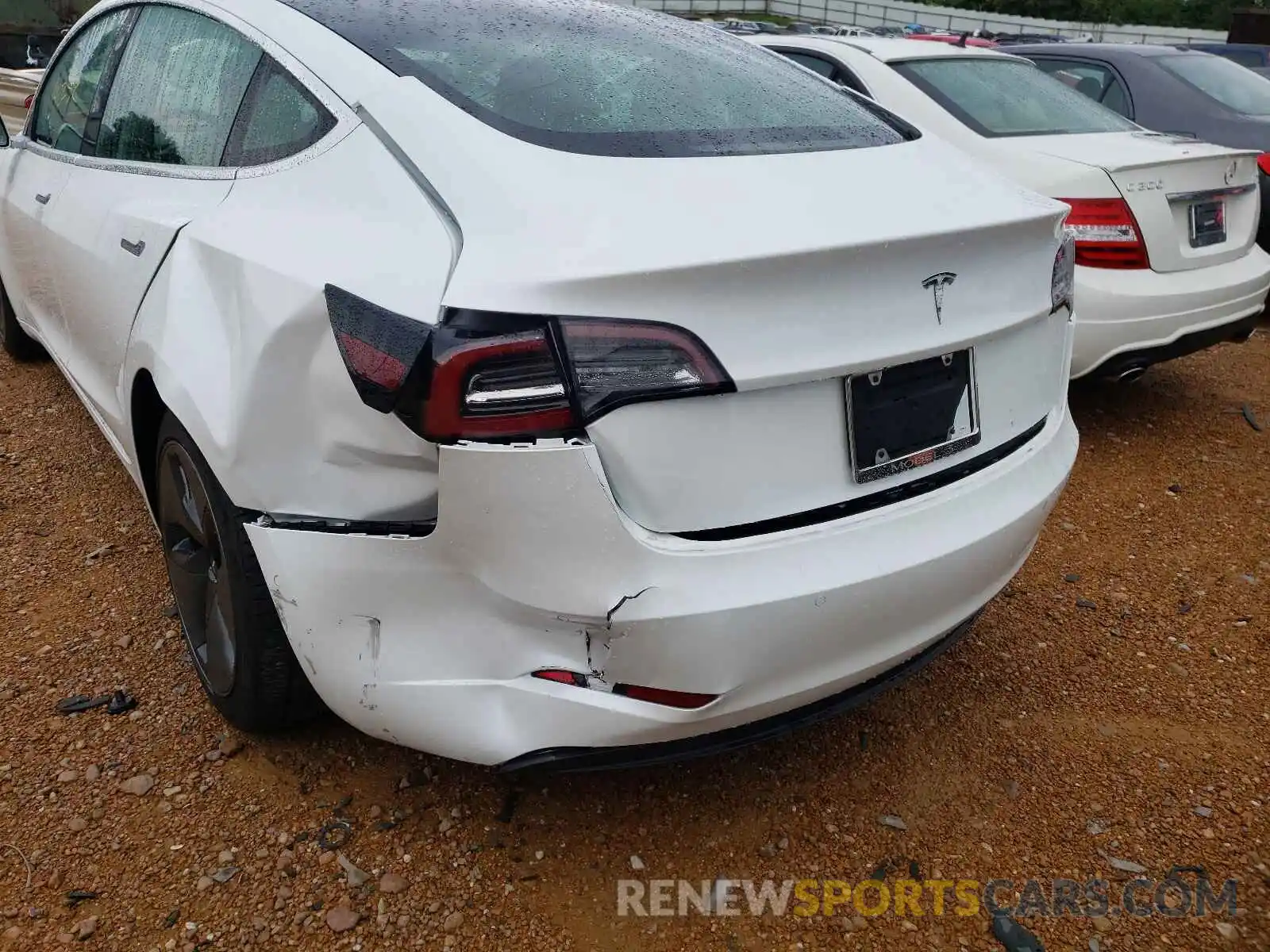 9 Photograph of a damaged car 5YJ3E1EA4LF797171 TESLA MODEL 3 2020