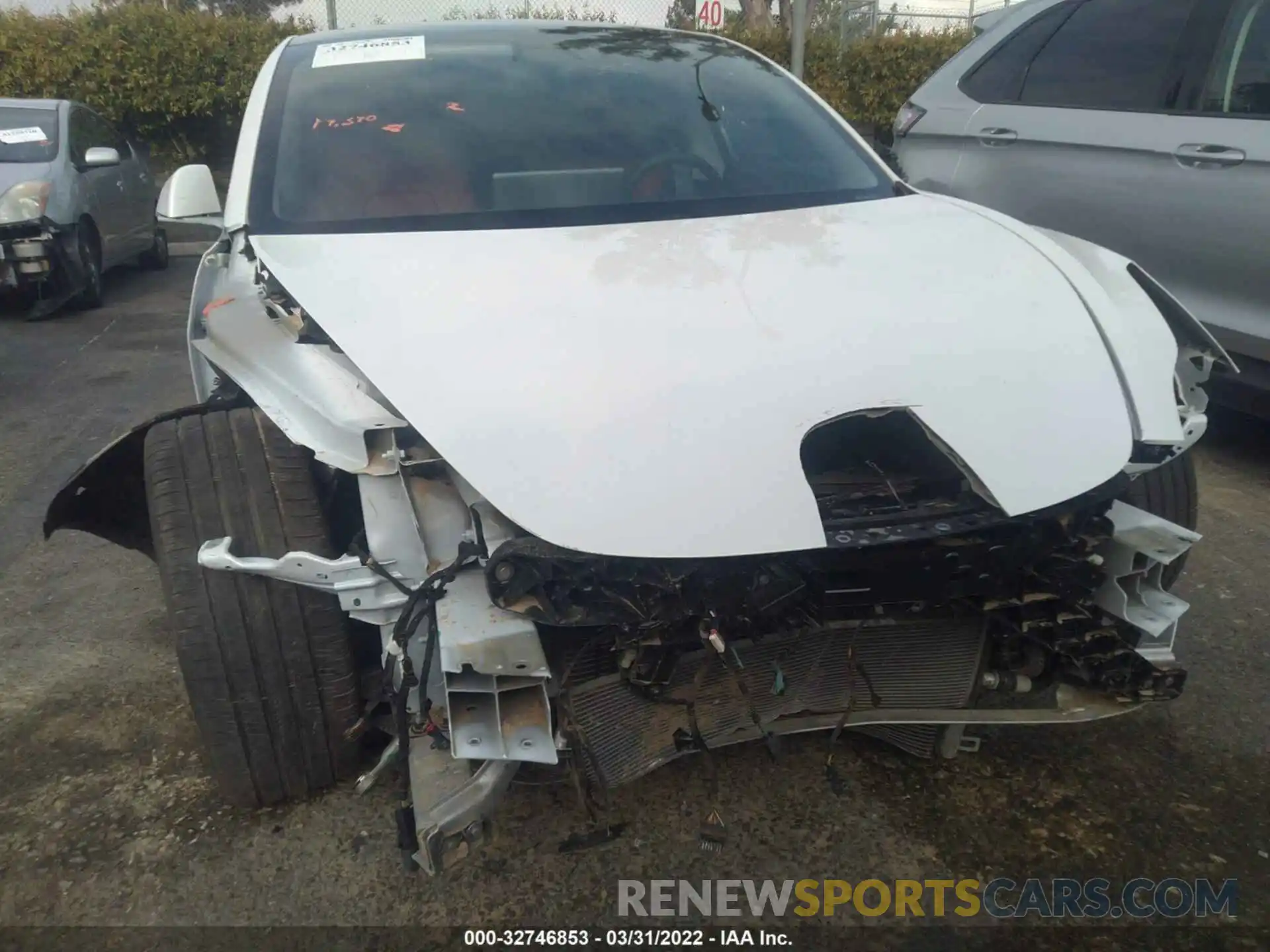 6 Photograph of a damaged car 5YJ3E1EA4LF807469 TESLA MODEL 3 2020