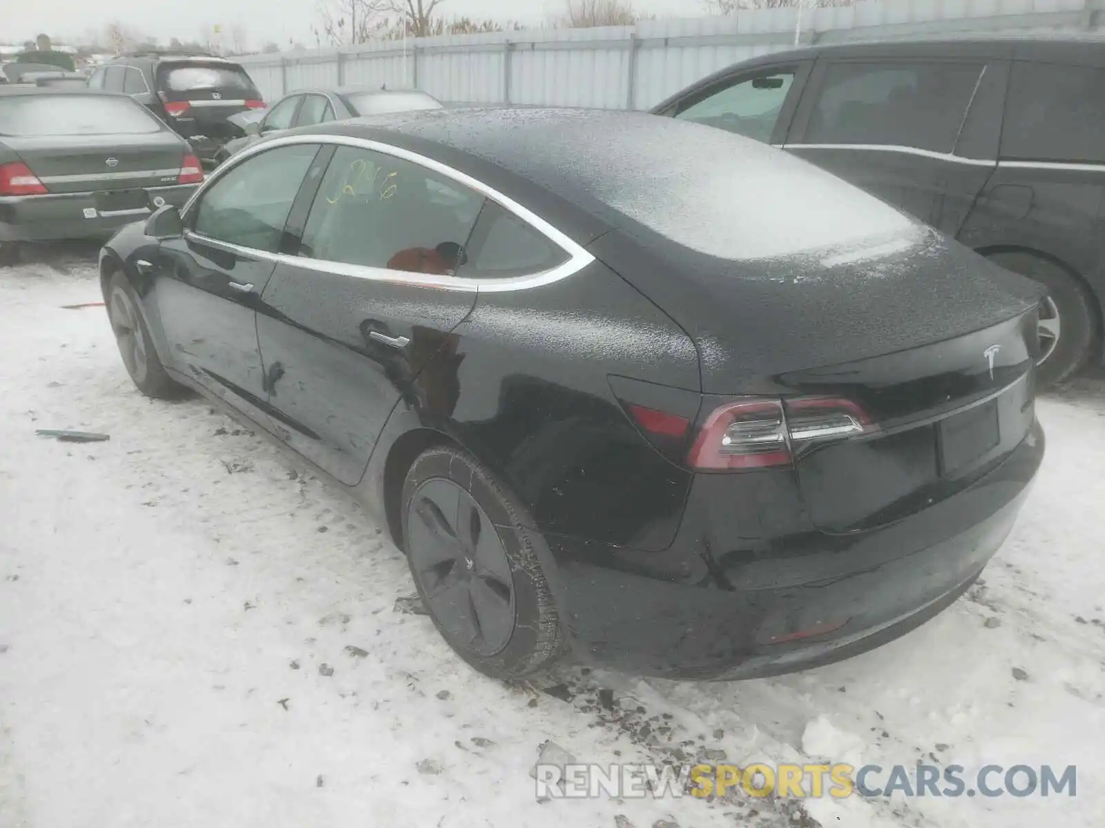 3 Photograph of a damaged car 5YJ3E1EA5LF540018 TESLA MODEL 3 2020