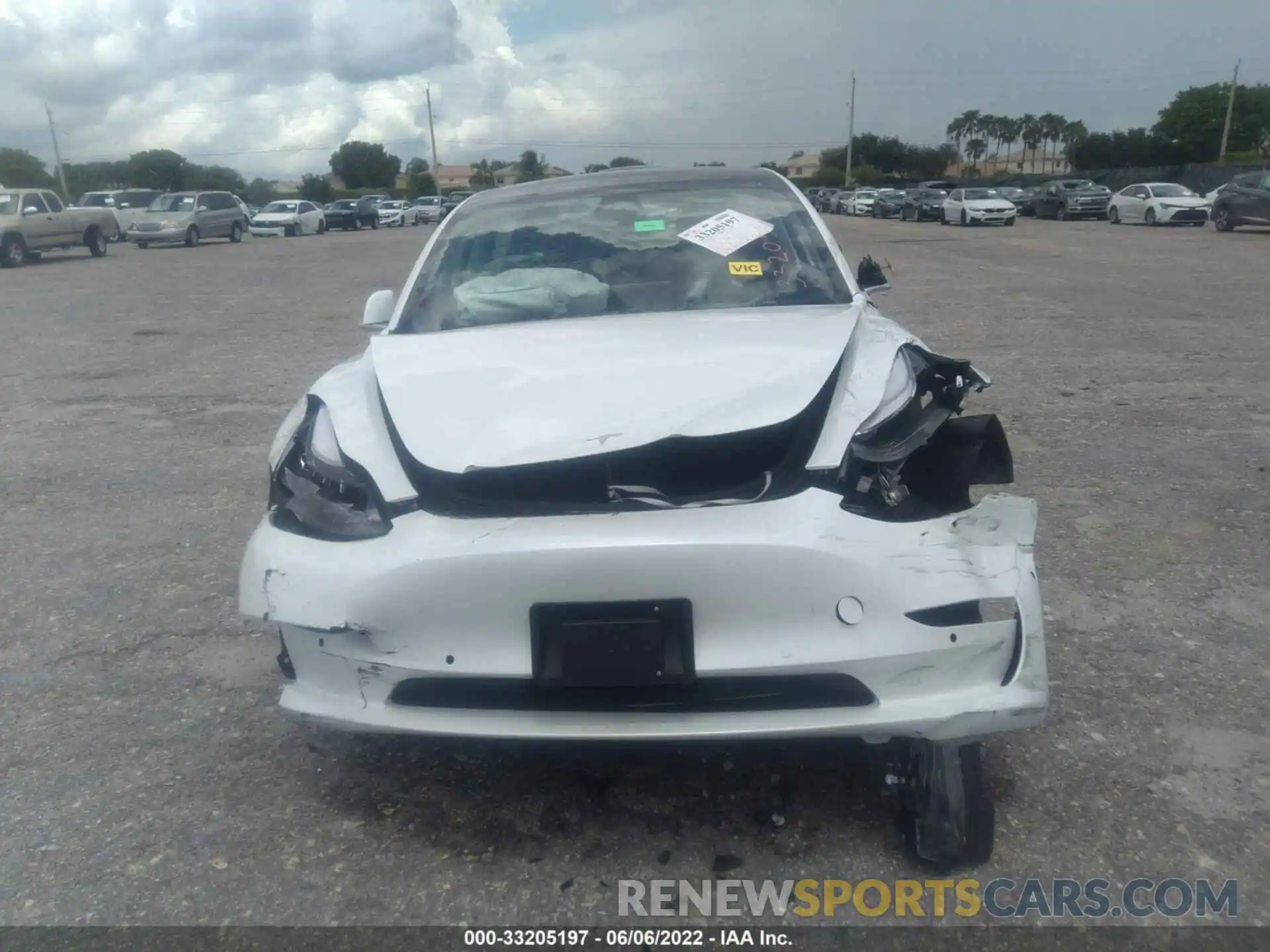 6 Photograph of a damaged car 5YJ3E1EA5LF590627 TESLA MODEL 3 2020