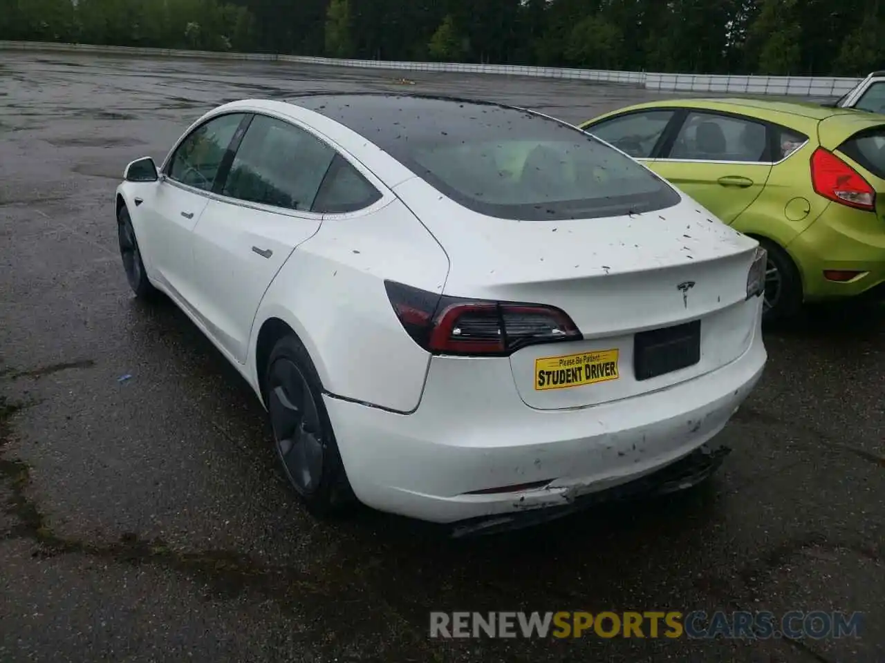 3 Photograph of a damaged car 5YJ3E1EA5LF613601 TESLA MODEL 3 2020