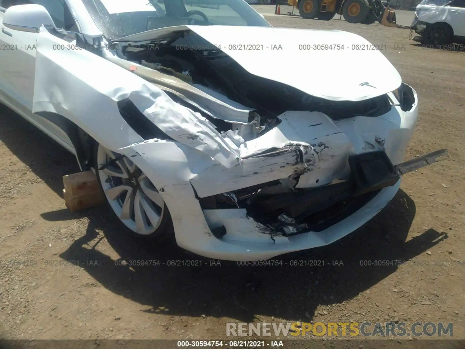 6 Photograph of a damaged car 5YJ3E1EA5LF615994 TESLA MODEL 3 2020