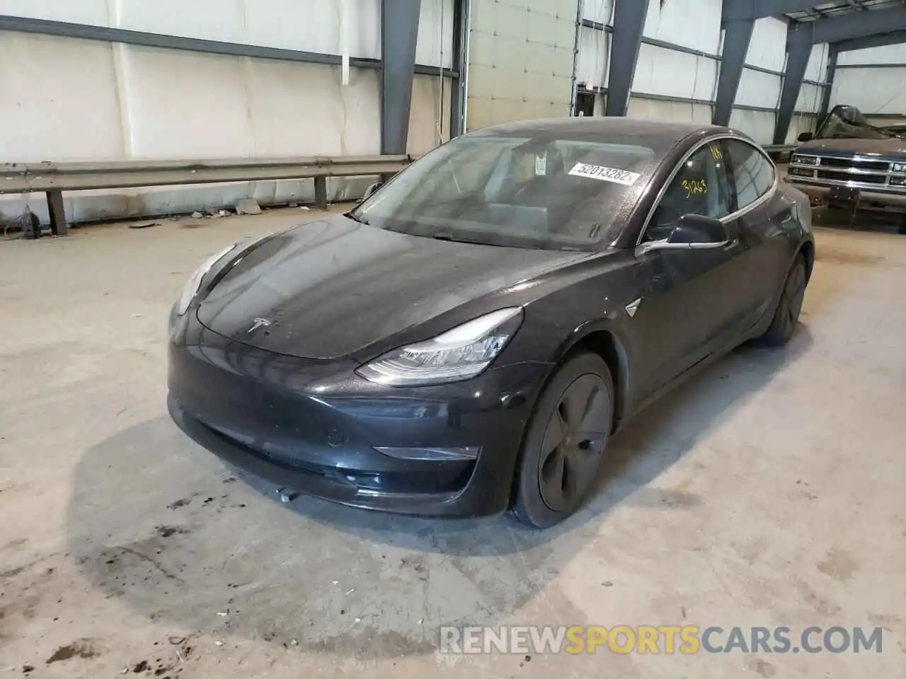 2 Photograph of a damaged car 5YJ3E1EA5LF630026 TESLA MODEL 3 2020