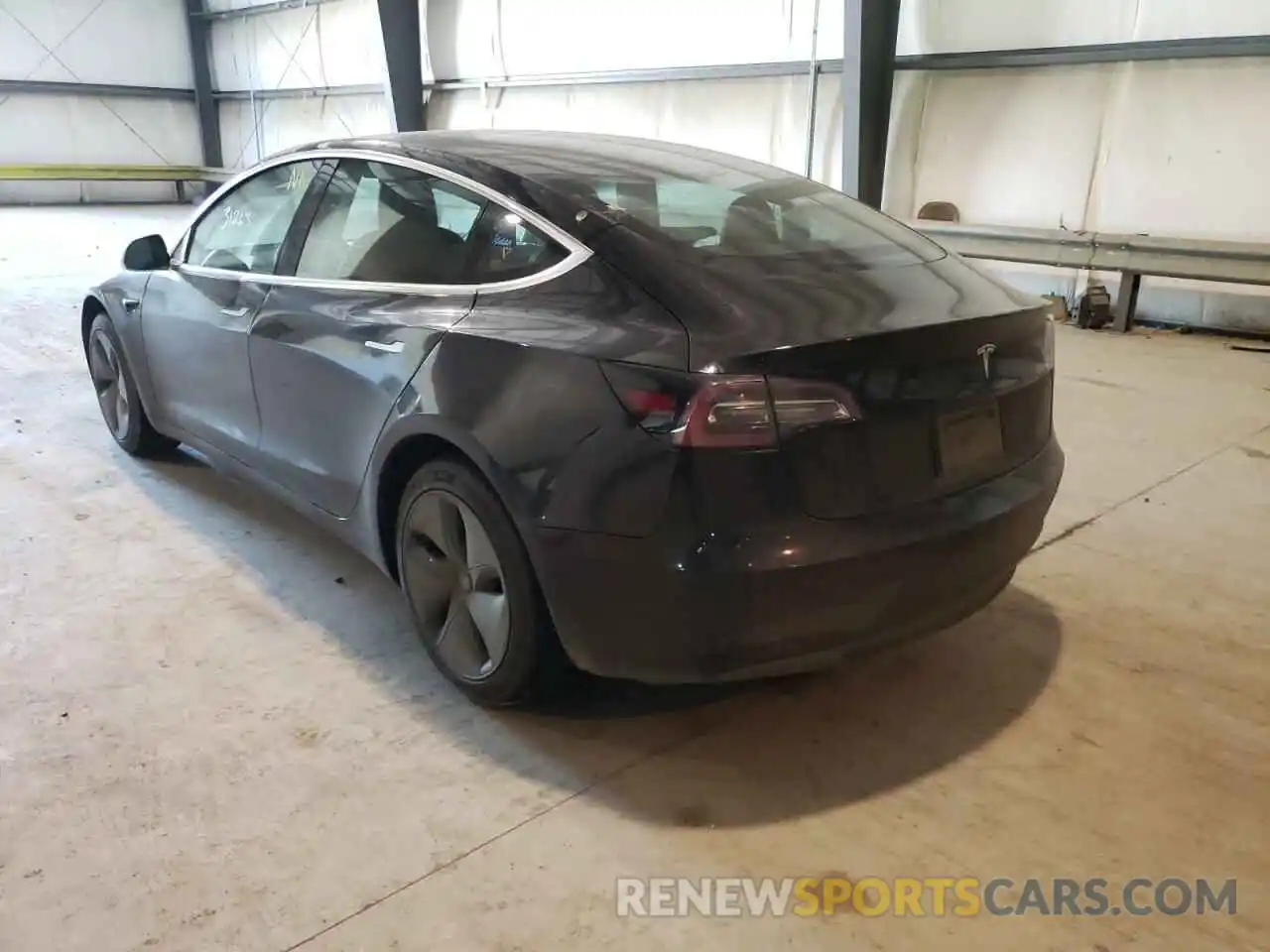 3 Photograph of a damaged car 5YJ3E1EA5LF630026 TESLA MODEL 3 2020