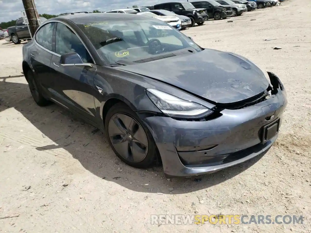 1 Фотография поврежденного автомобиля 5YJ3E1EA5LF630205 TESLA MODEL 3 2020