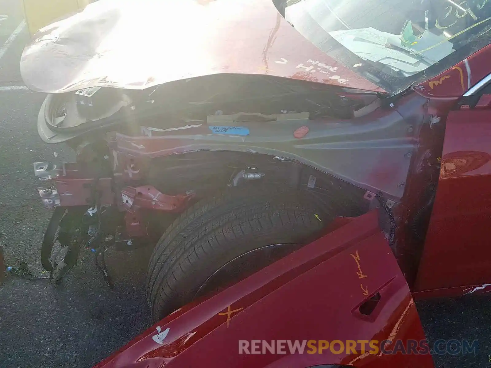 9 Photograph of a damaged car 5YJ3E1EA5LF630835 TESLA MODEL 3 2020