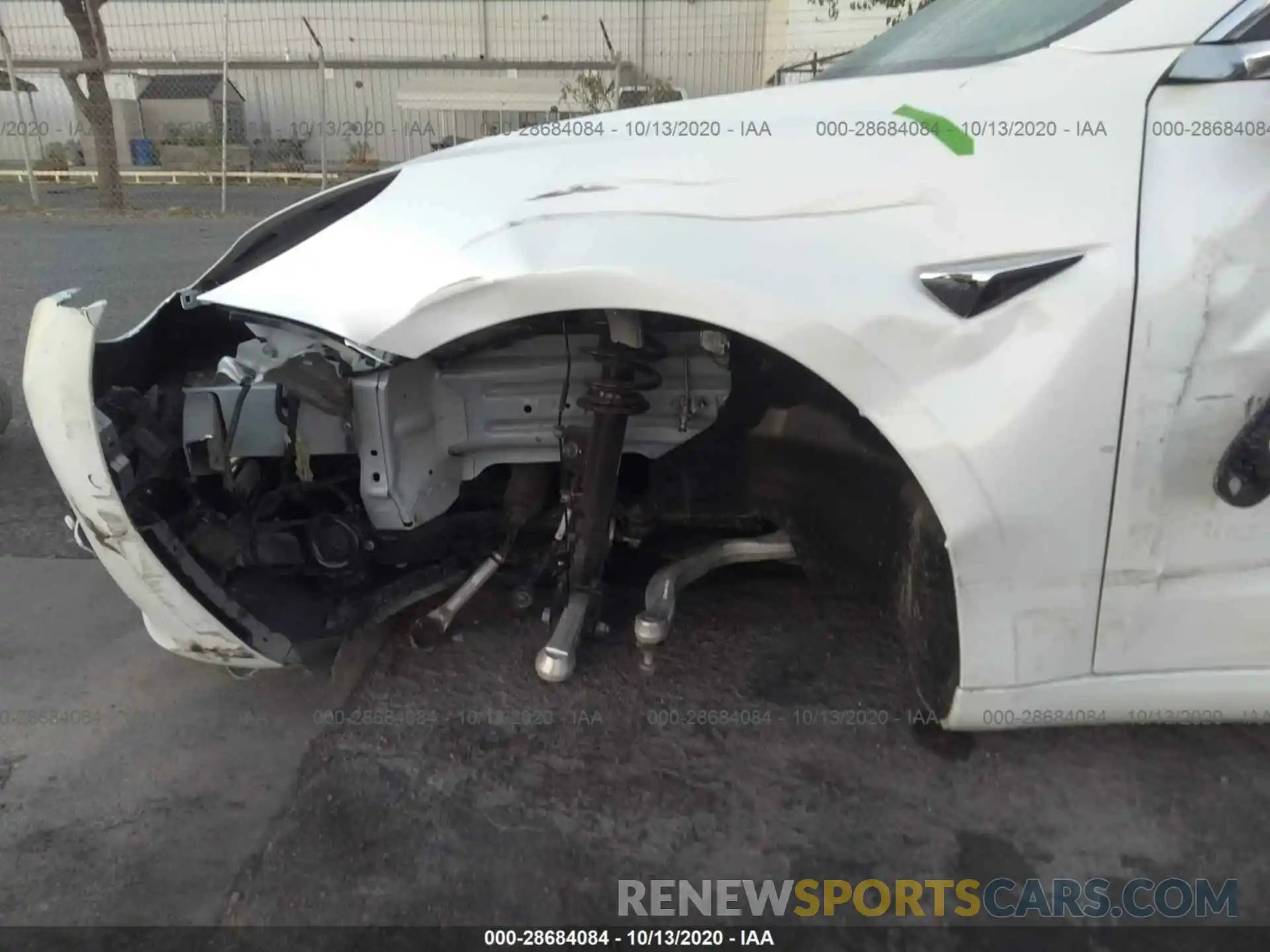 6 Photograph of a damaged car 5YJ3E1EA5LF631936 TESLA MODEL 3 2020