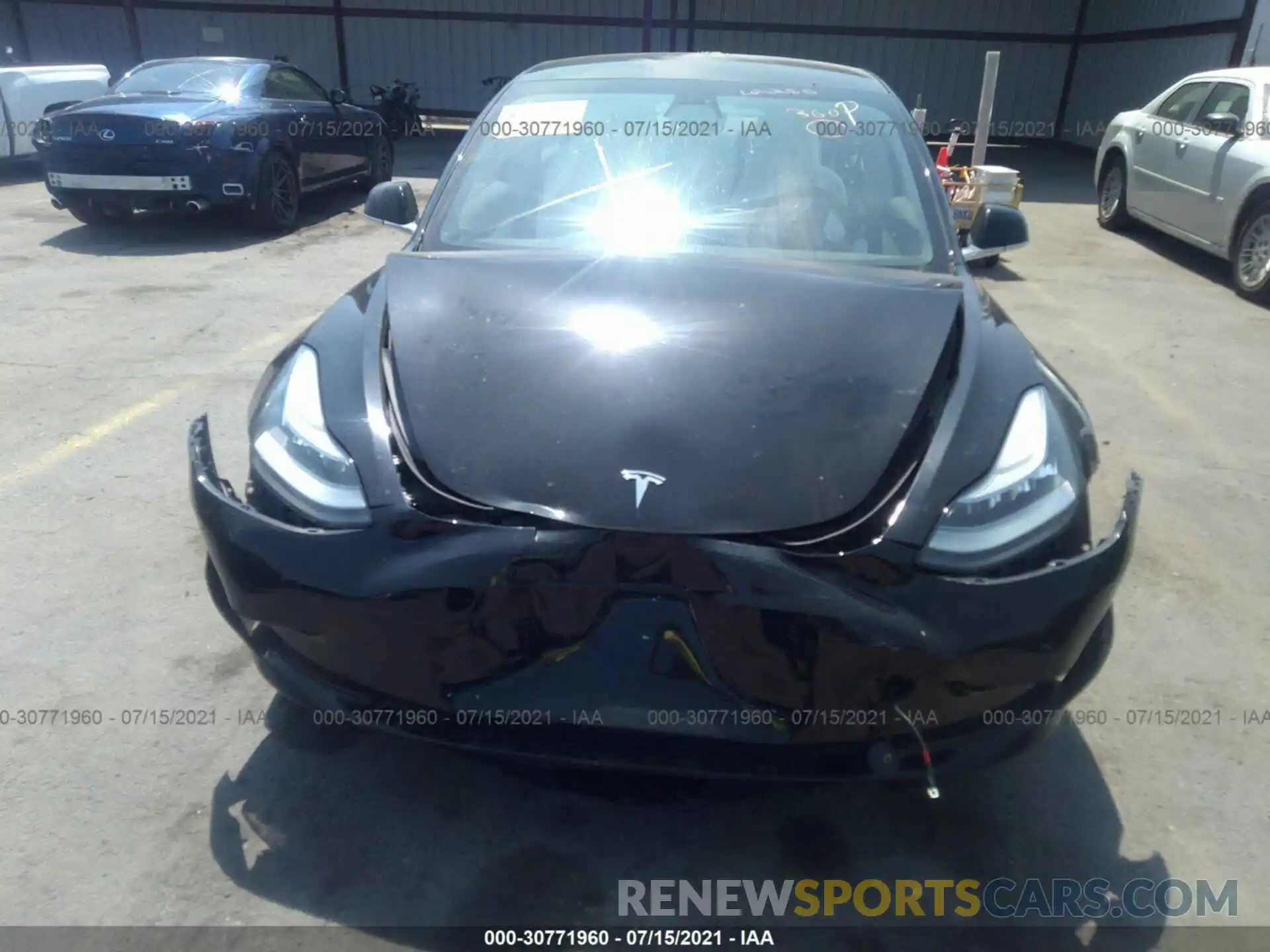 6 Photograph of a damaged car 5YJ3E1EA5LF634819 TESLA MODEL 3 2020