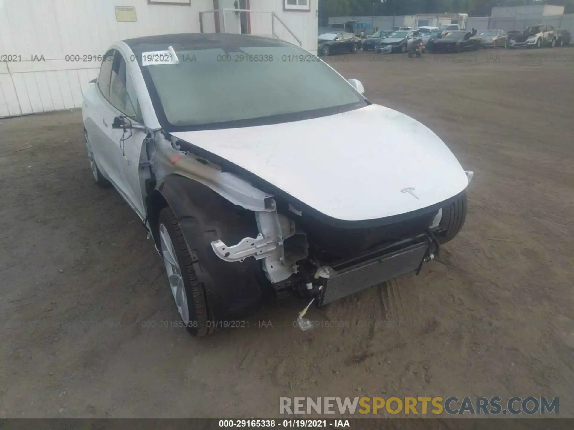 6 Photograph of a damaged car 5YJ3E1EA5LF634903 TESLA MODEL 3 2020