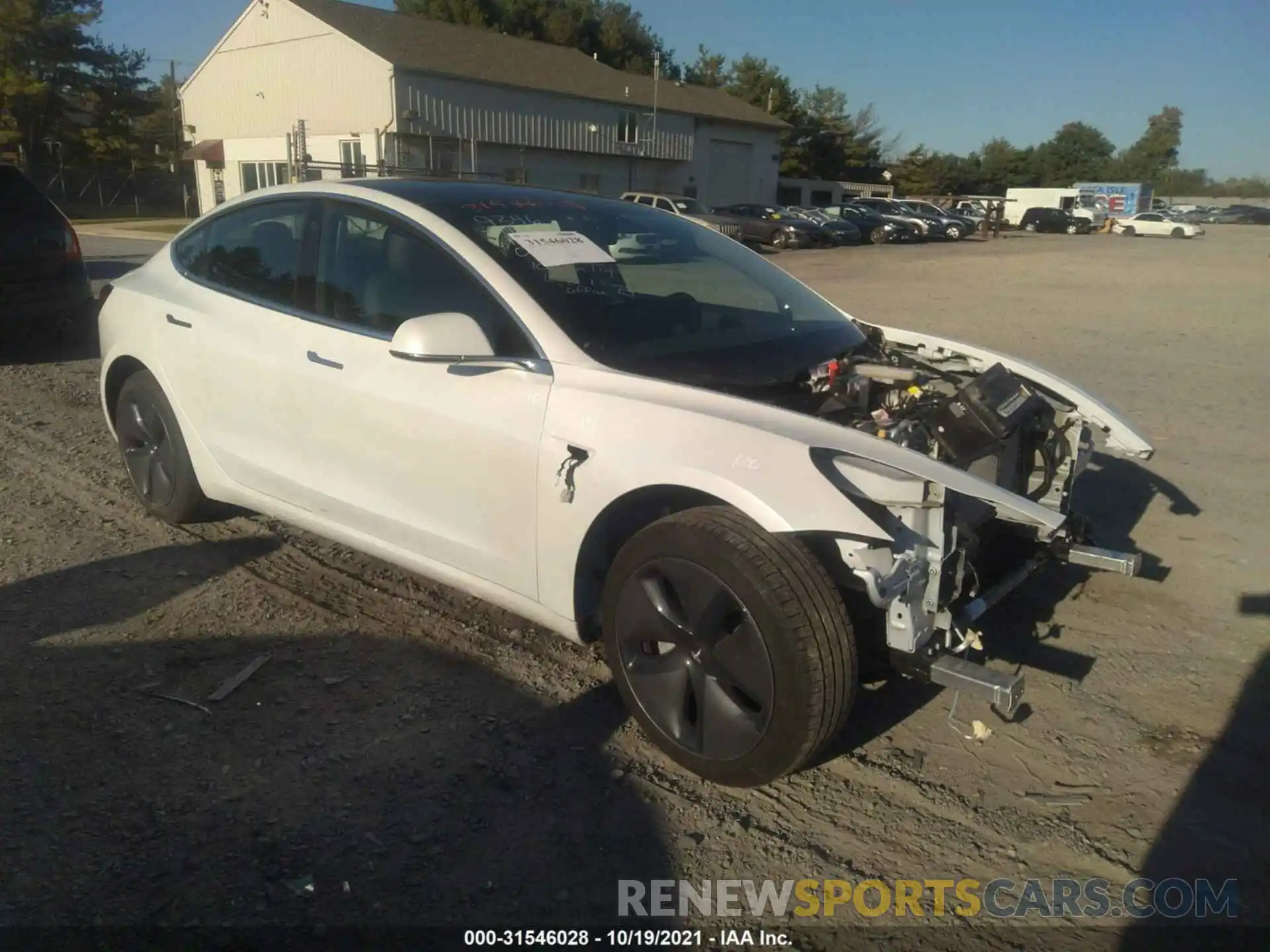 1 Photograph of a damaged car 5YJ3E1EA5LF658912 TESLA MODEL 3 2020