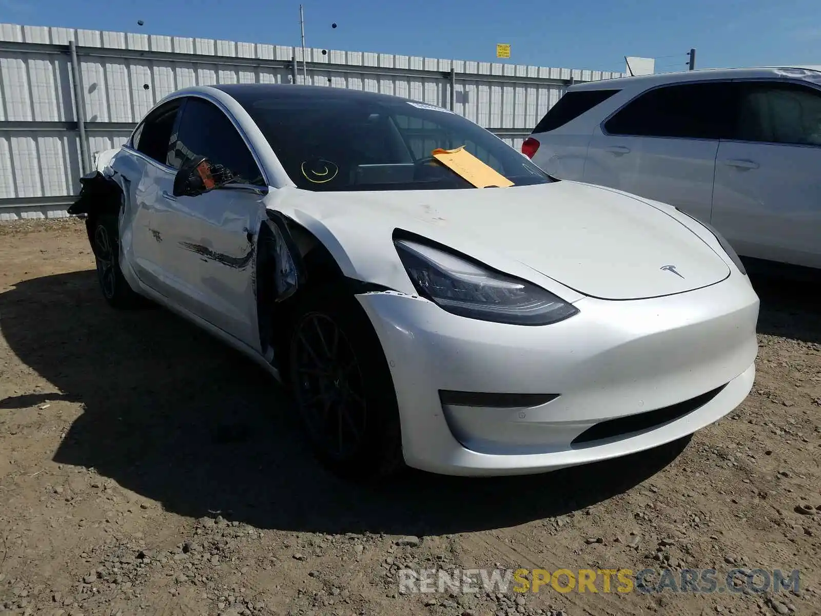 1 Фотография поврежденного автомобиля 5YJ3E1EA5LF659266 TESLA MODEL 3 2020