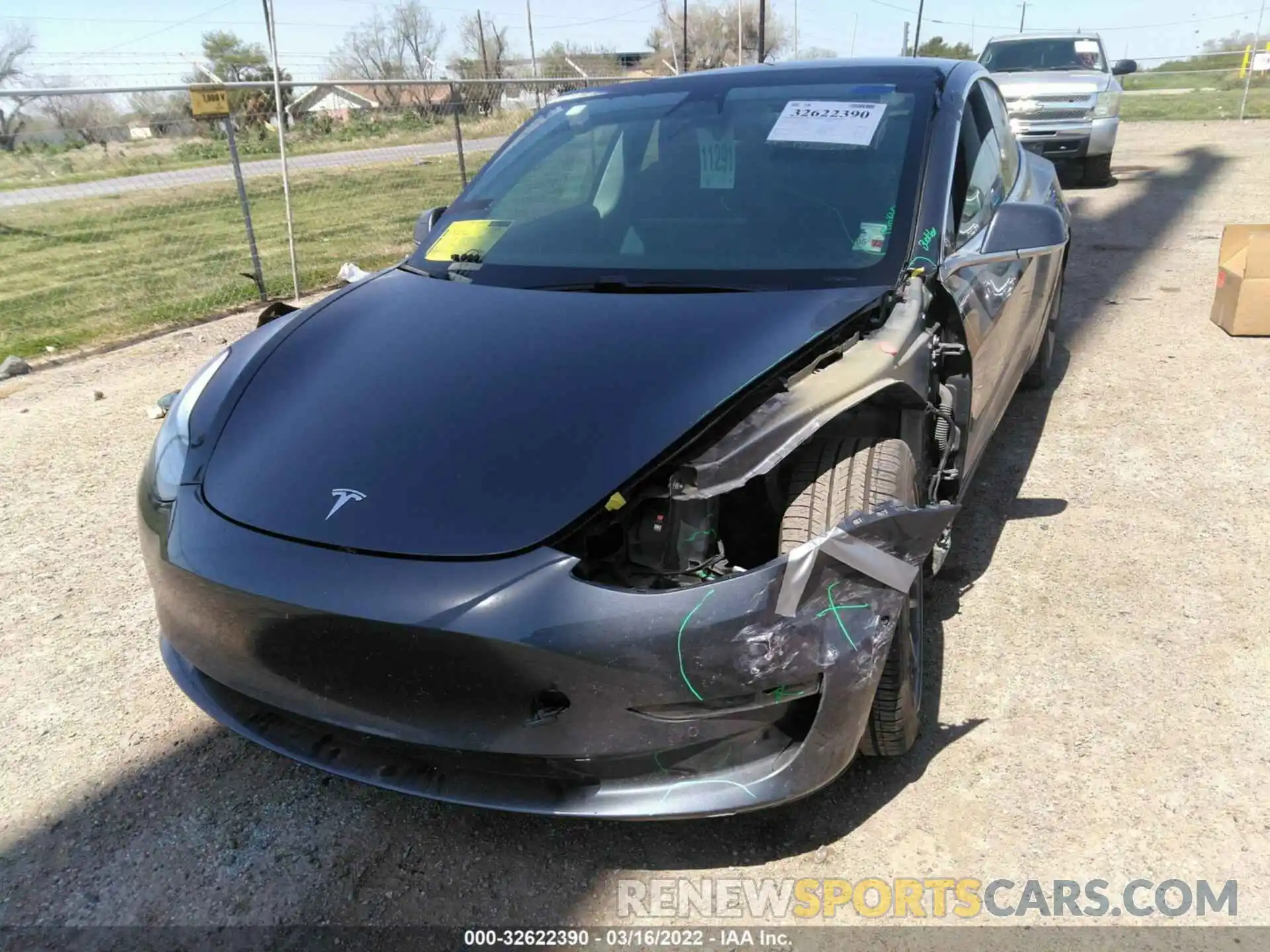 6 Photograph of a damaged car 5YJ3E1EA5LF659980 TESLA MODEL 3 2020