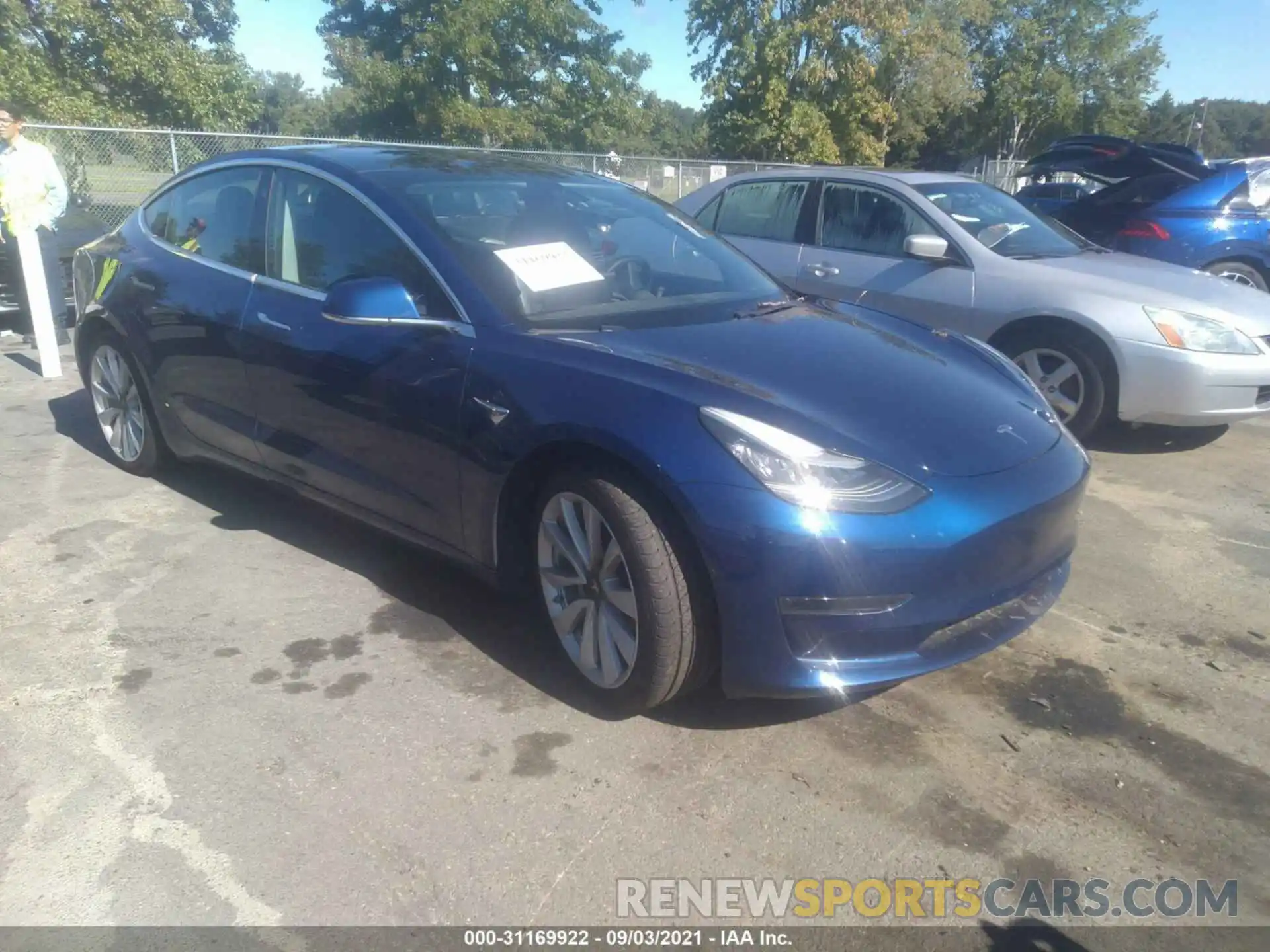 1 Фотография поврежденного автомобиля 5YJ3E1EA5LF661308 TESLA MODEL 3 2020