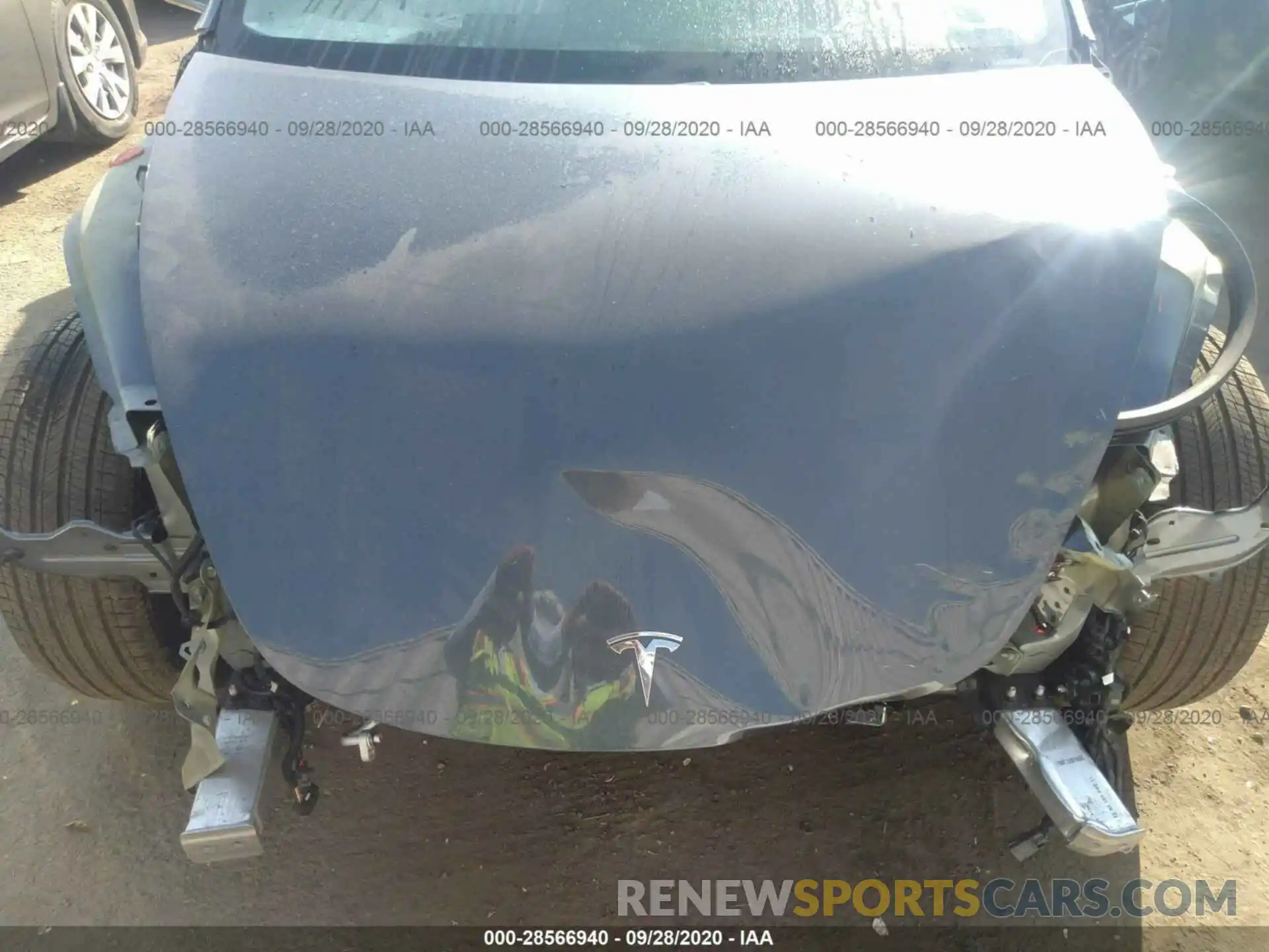 6 Photograph of a damaged car 5YJ3E1EA5LF662118 TESLA MODEL 3 2020