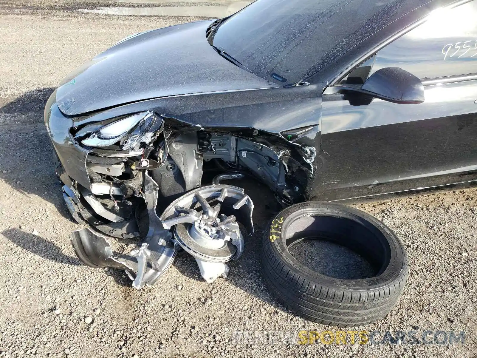 9 Photograph of a damaged car 5YJ3E1EA5LF704691 TESLA MODEL 3 2020