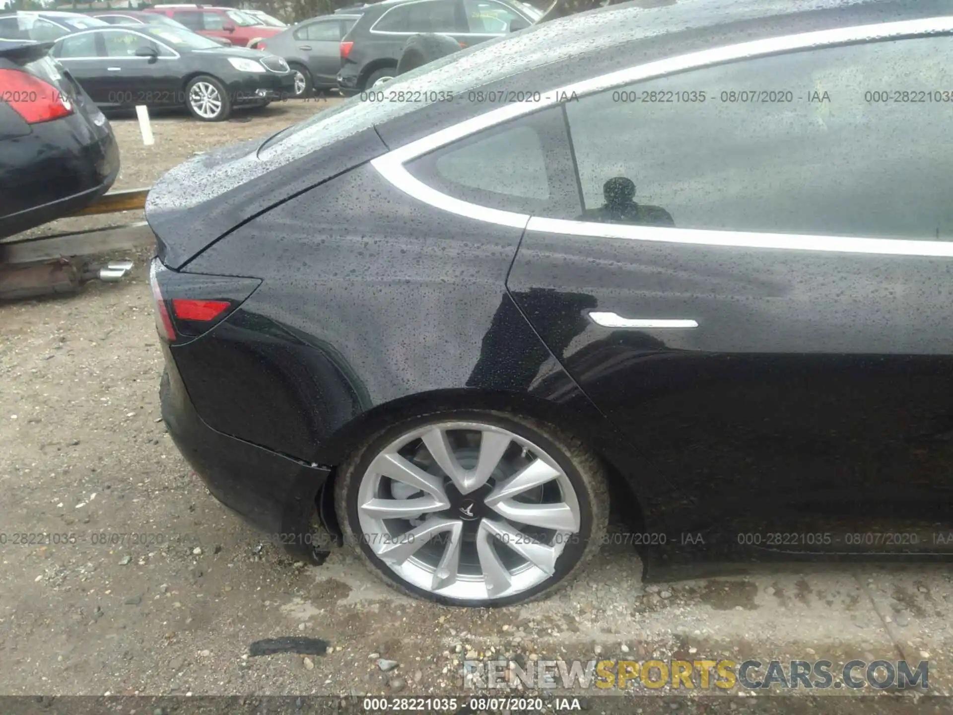 6 Photograph of a damaged car 5YJ3E1EA5LF737870 TESLA MODEL 3 2020