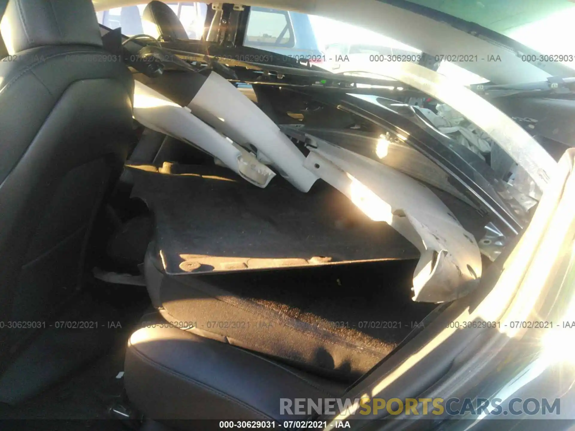 8 Photograph of a damaged car 5YJ3E1EA5LF739392 TESLA MODEL 3 2020