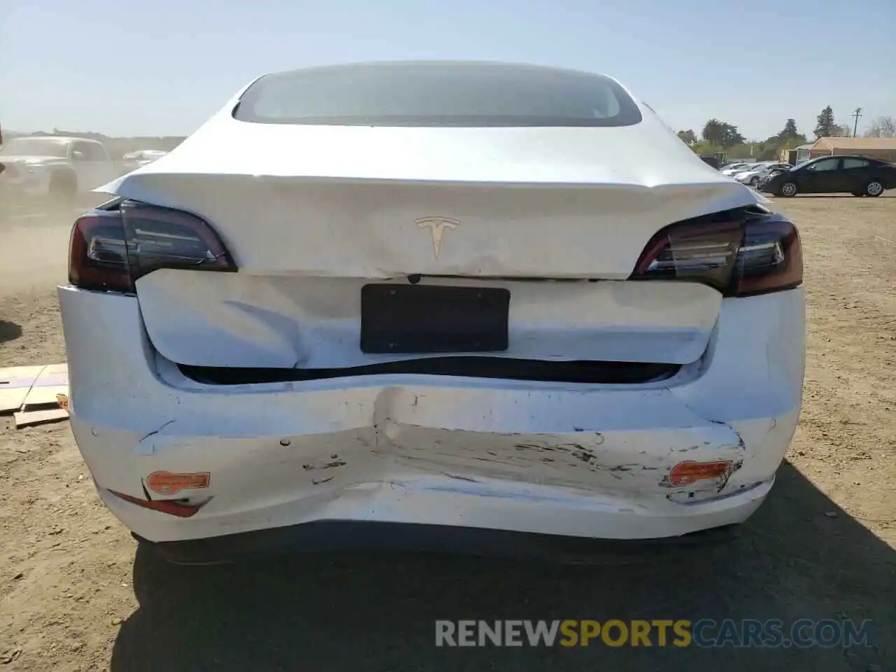 9 Photograph of a damaged car 5YJ3E1EA5LF739893 TESLA MODEL 3 2020