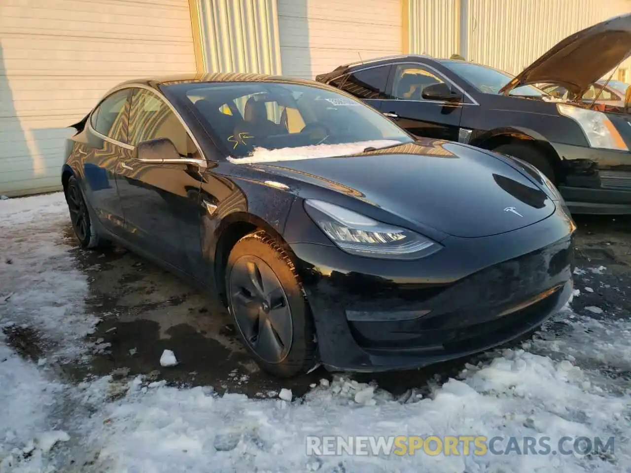 1 Photograph of a damaged car 5YJ3E1EA5LF792125 TESLA MODEL 3 2020