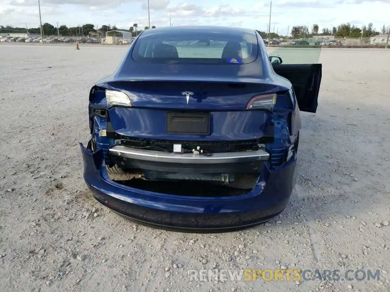 9 Photograph of a damaged car 5YJ3E1EA5LF793002 TESLA MODEL 3 2020