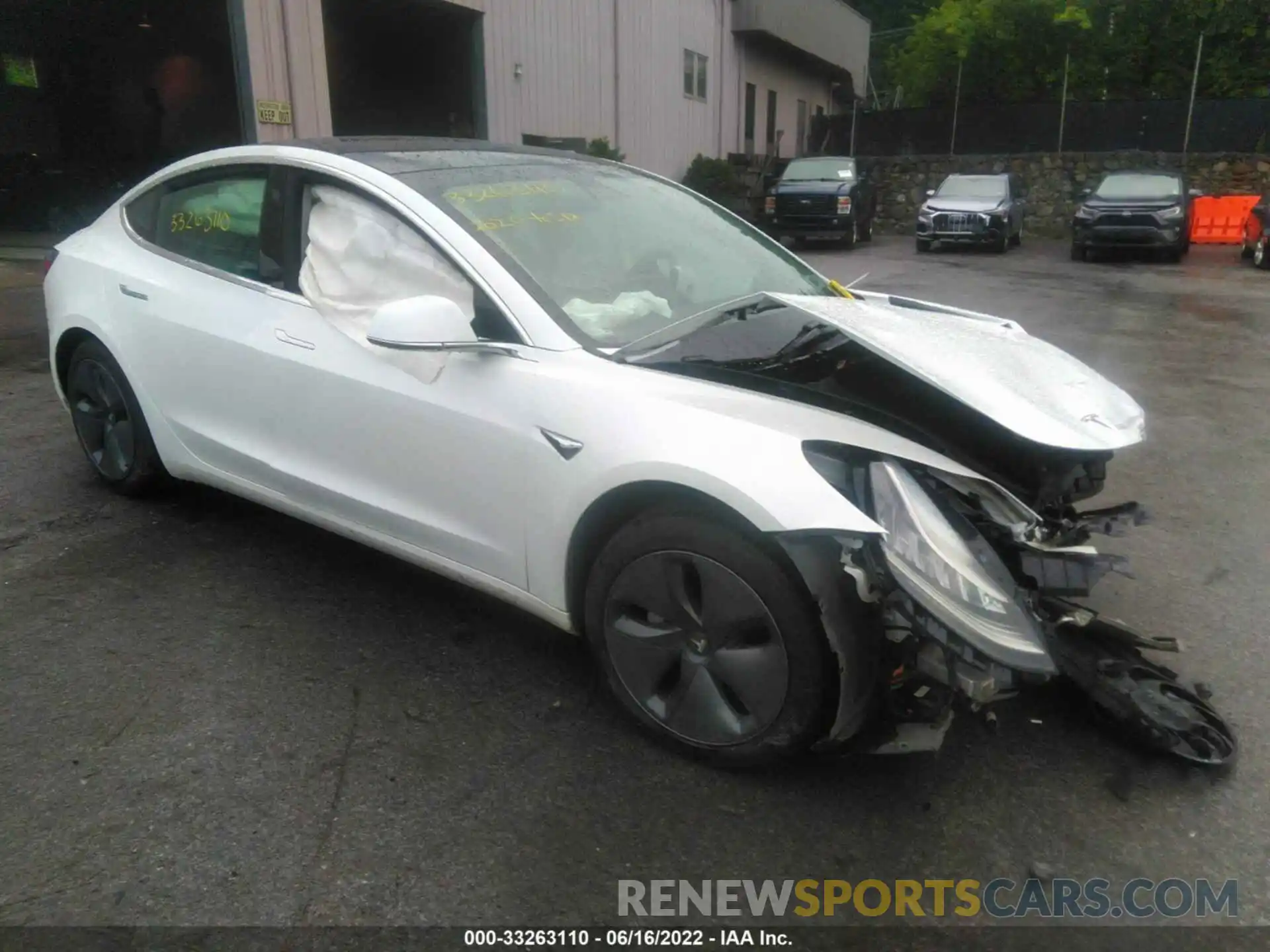 1 Photograph of a damaged car 5YJ3E1EA5LF797244 TESLA MODEL 3 2020