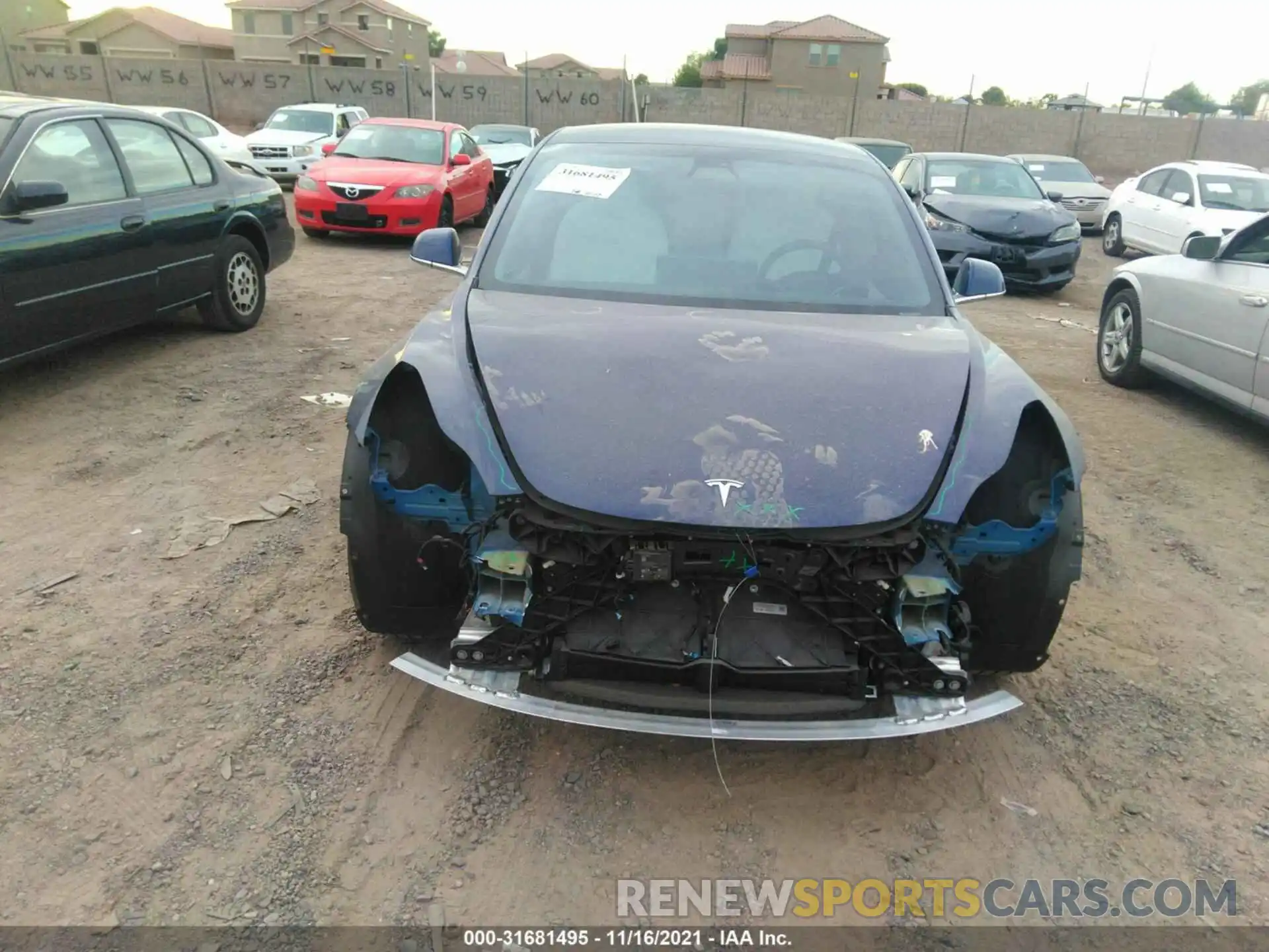 6 Photograph of a damaged car 5YJ3E1EA5LF804919 TESLA MODEL 3 2020