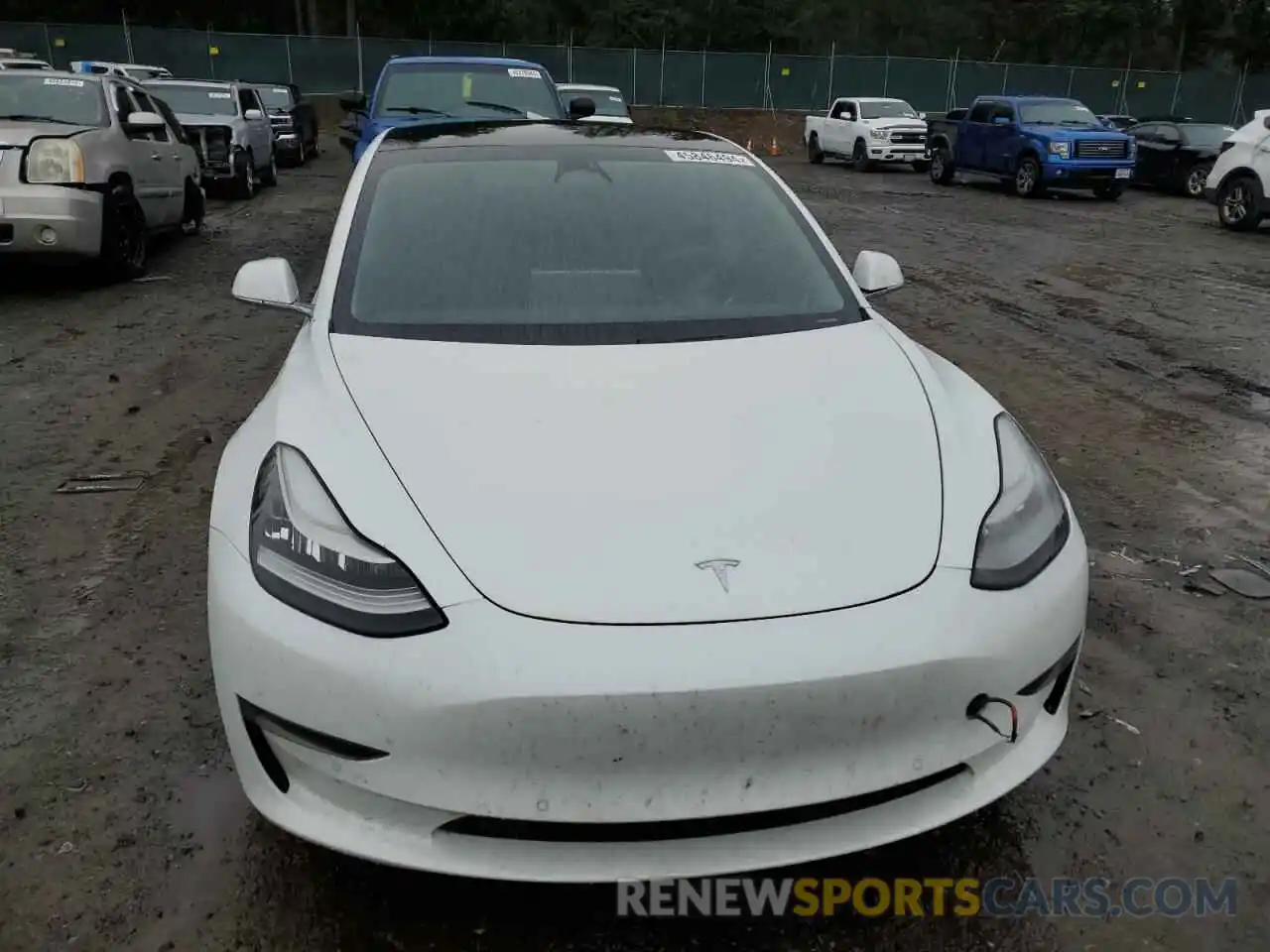 5 Photograph of a damaged car 5YJ3E1EA6LF504659 TESLA MODEL 3 2020