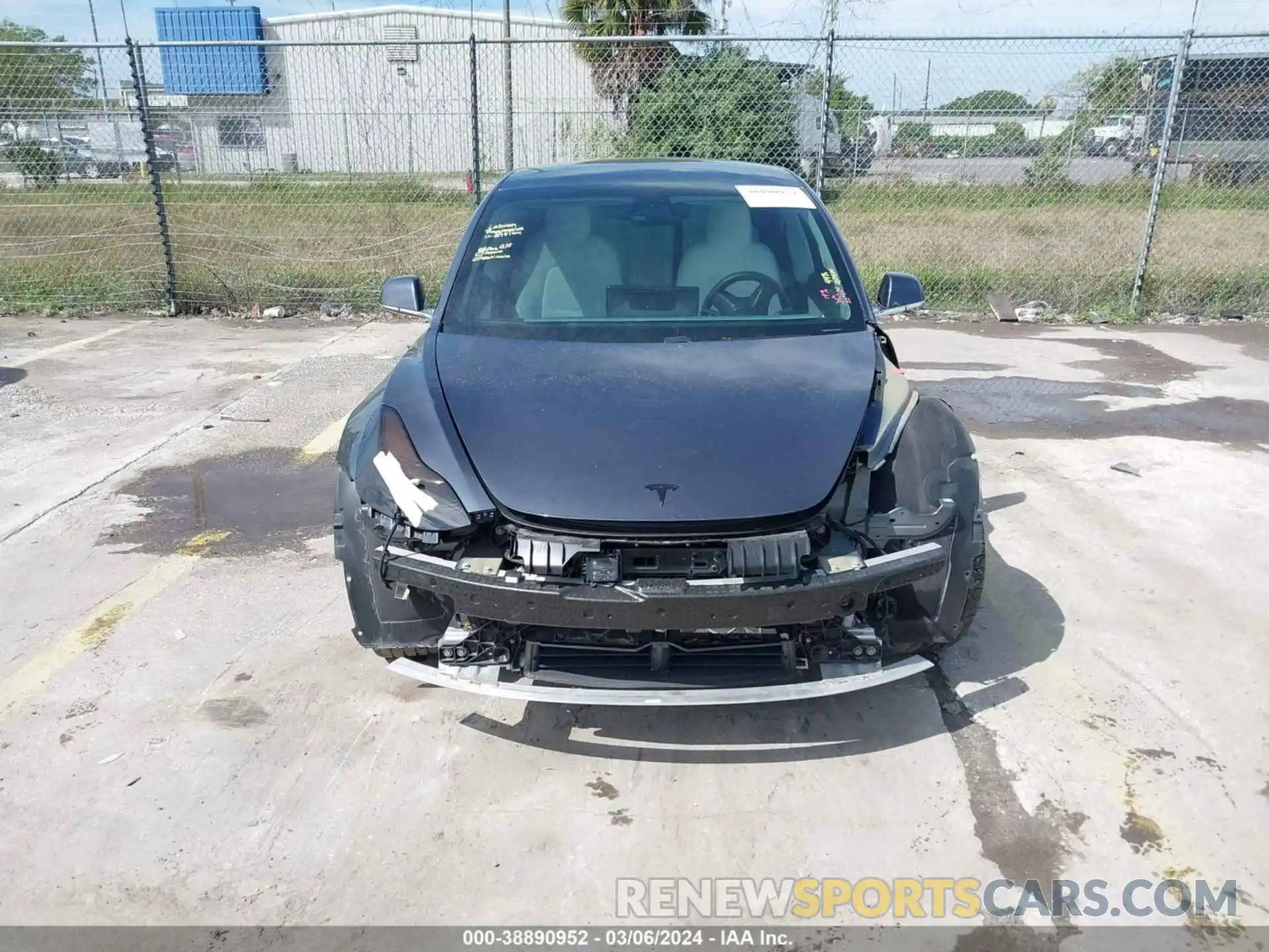 13 Photograph of a damaged car 5YJ3E1EA6LF634845 TESLA MODEL 3 2020