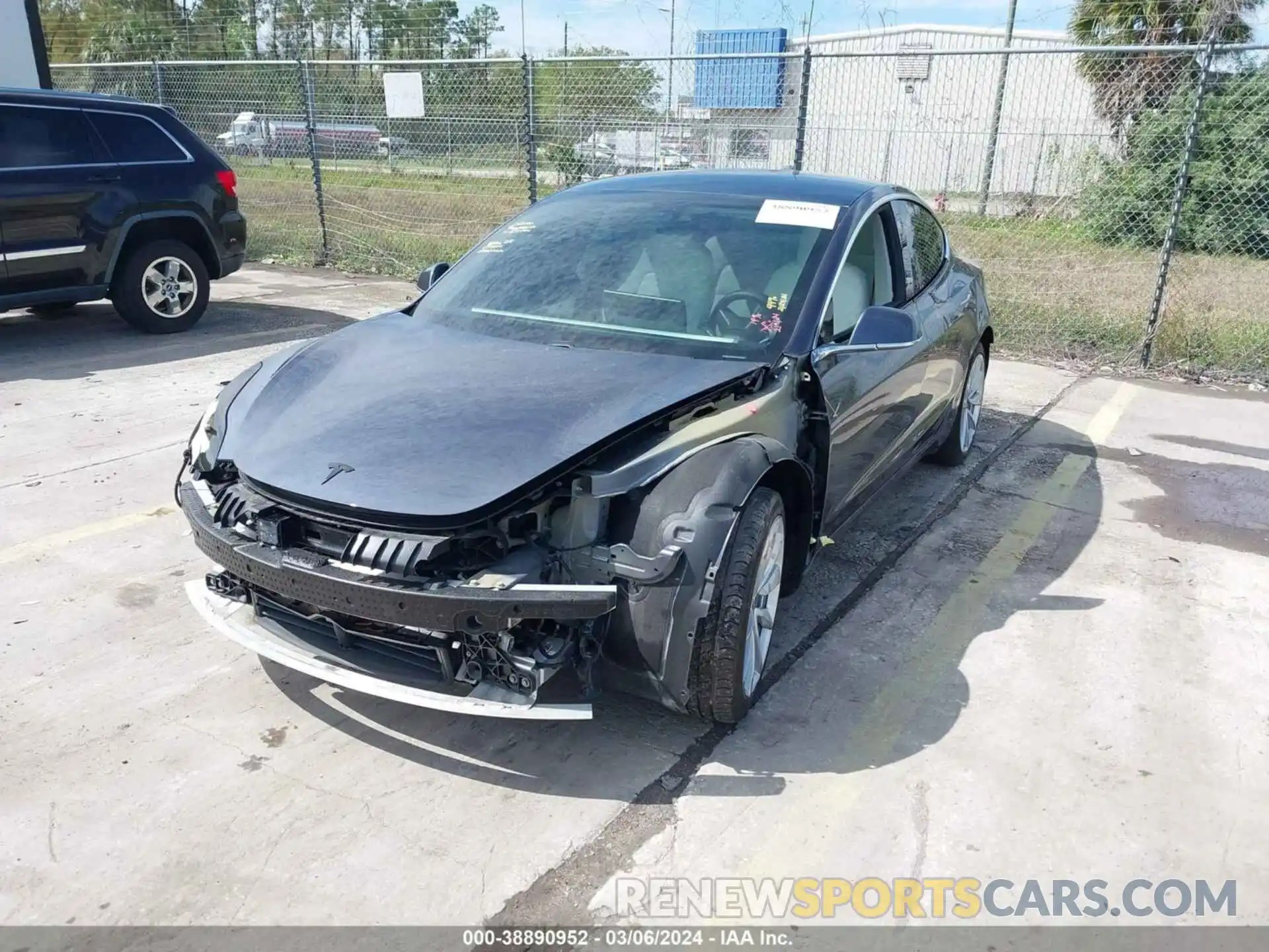 6 Photograph of a damaged car 5YJ3E1EA6LF634845 TESLA MODEL 3 2020