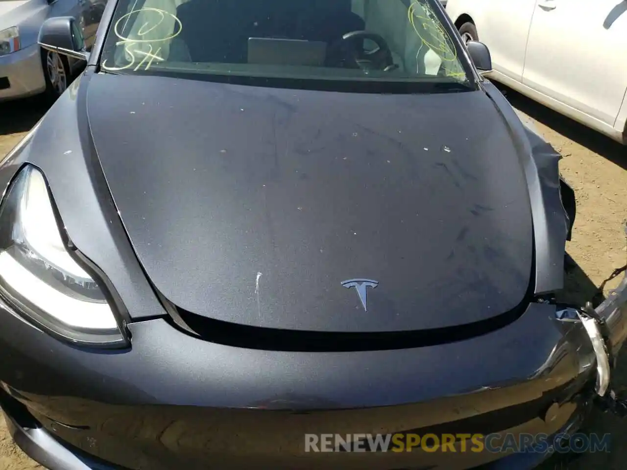 7 Photograph of a damaged car 5YJ3E1EA6LF643965 TESLA MODEL 3 2020