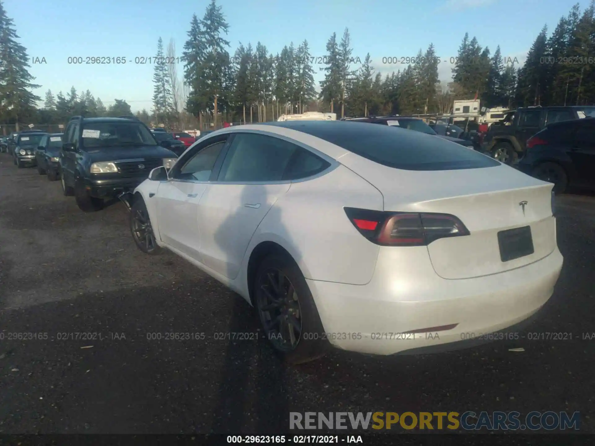 3 Photograph of a damaged car 5YJ3E1EA6LF645361 TESLA MODEL 3 2020