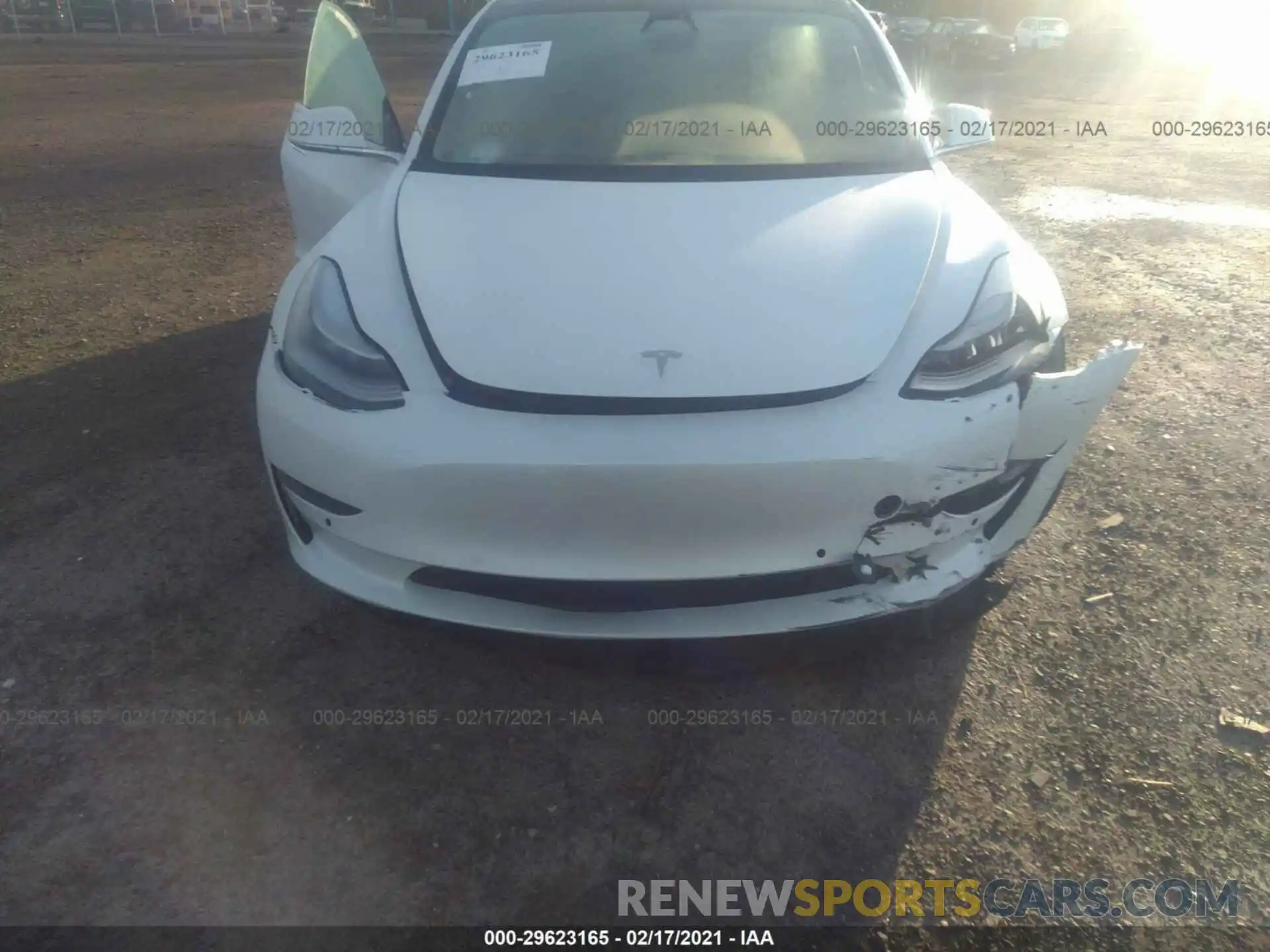 6 Photograph of a damaged car 5YJ3E1EA6LF645361 TESLA MODEL 3 2020