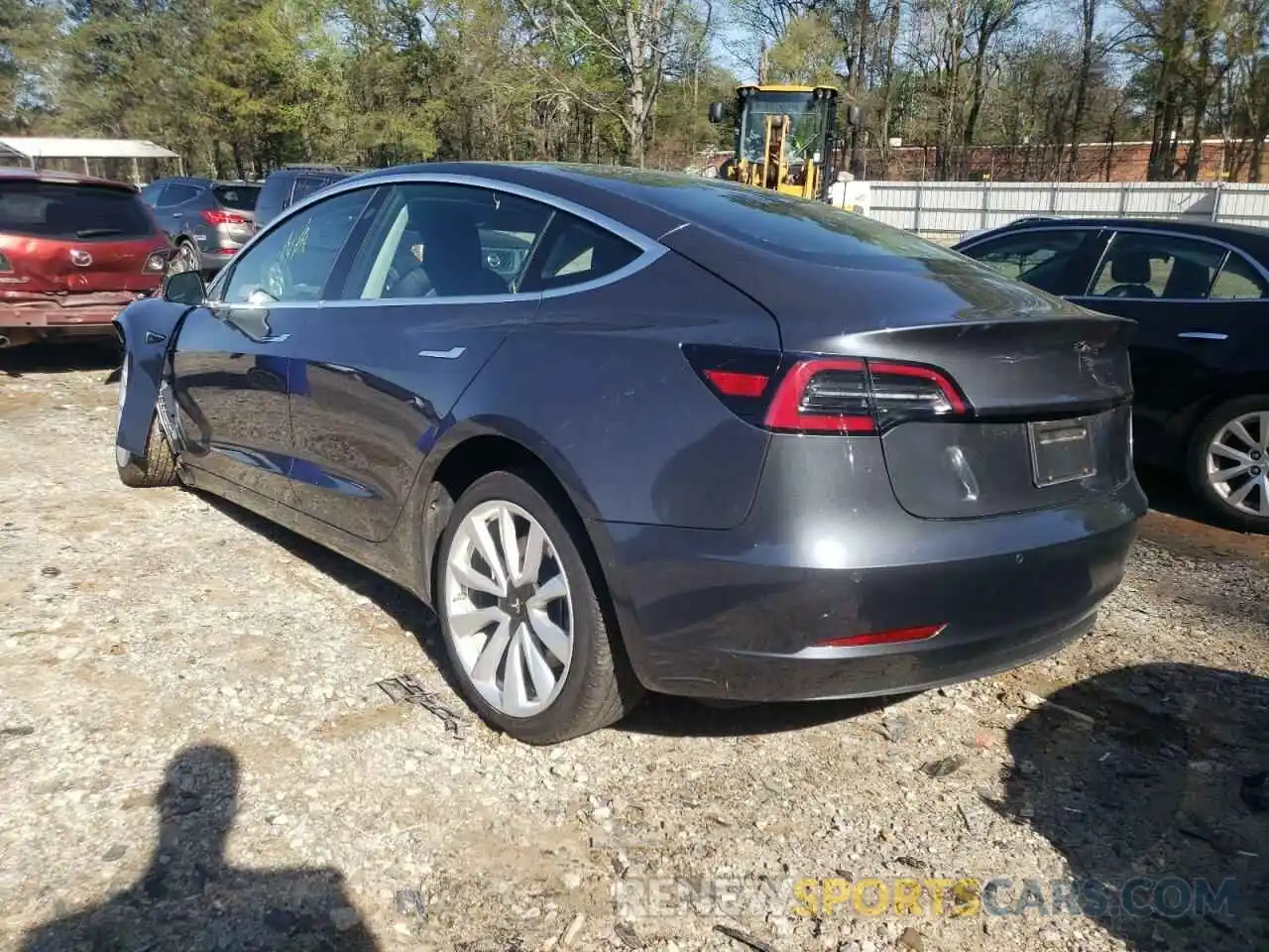 3 Photograph of a damaged car 5YJ3E1EA6LF645702 TESLA MODEL 3 2020