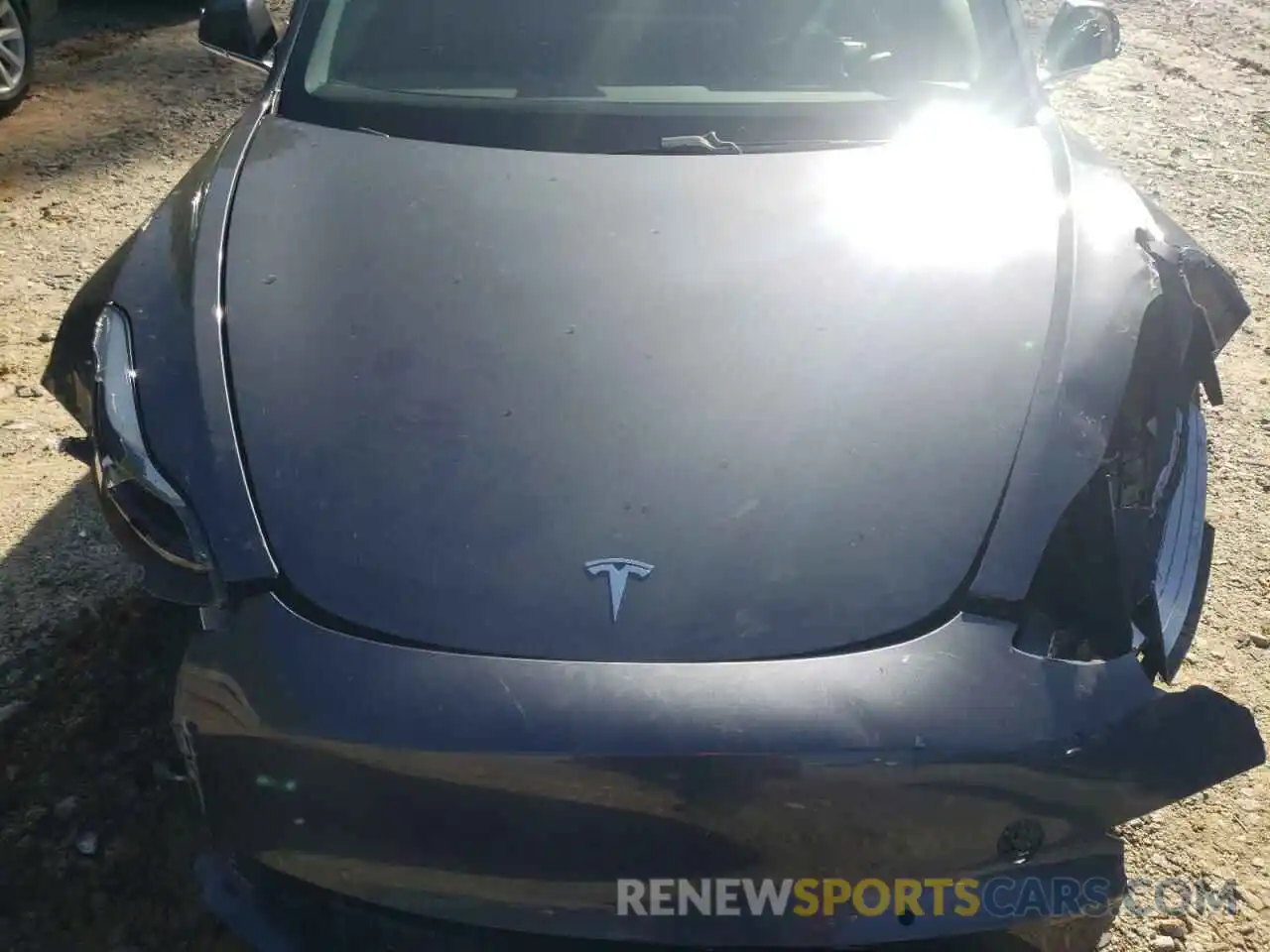 7 Photograph of a damaged car 5YJ3E1EA6LF645702 TESLA MODEL 3 2020