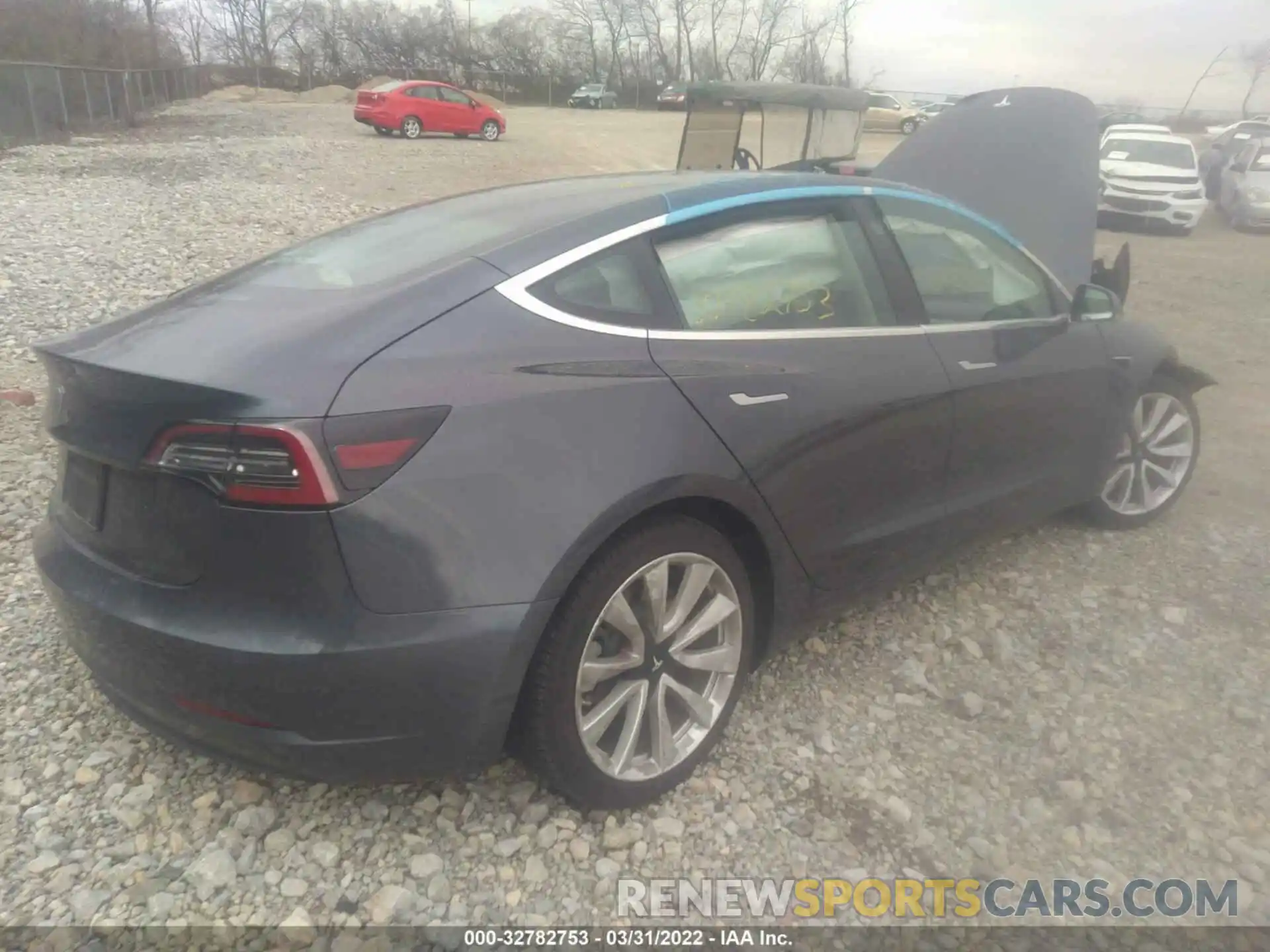 4 Photograph of a damaged car 5YJ3E1EA6LF649412 TESLA MODEL 3 2020