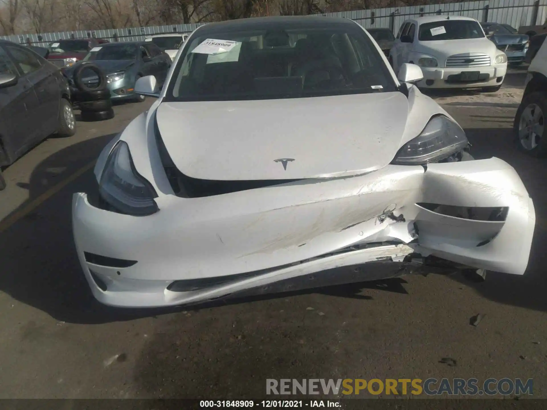 6 Photograph of a damaged car 5YJ3E1EA6LF659910 TESLA MODEL 3 2020