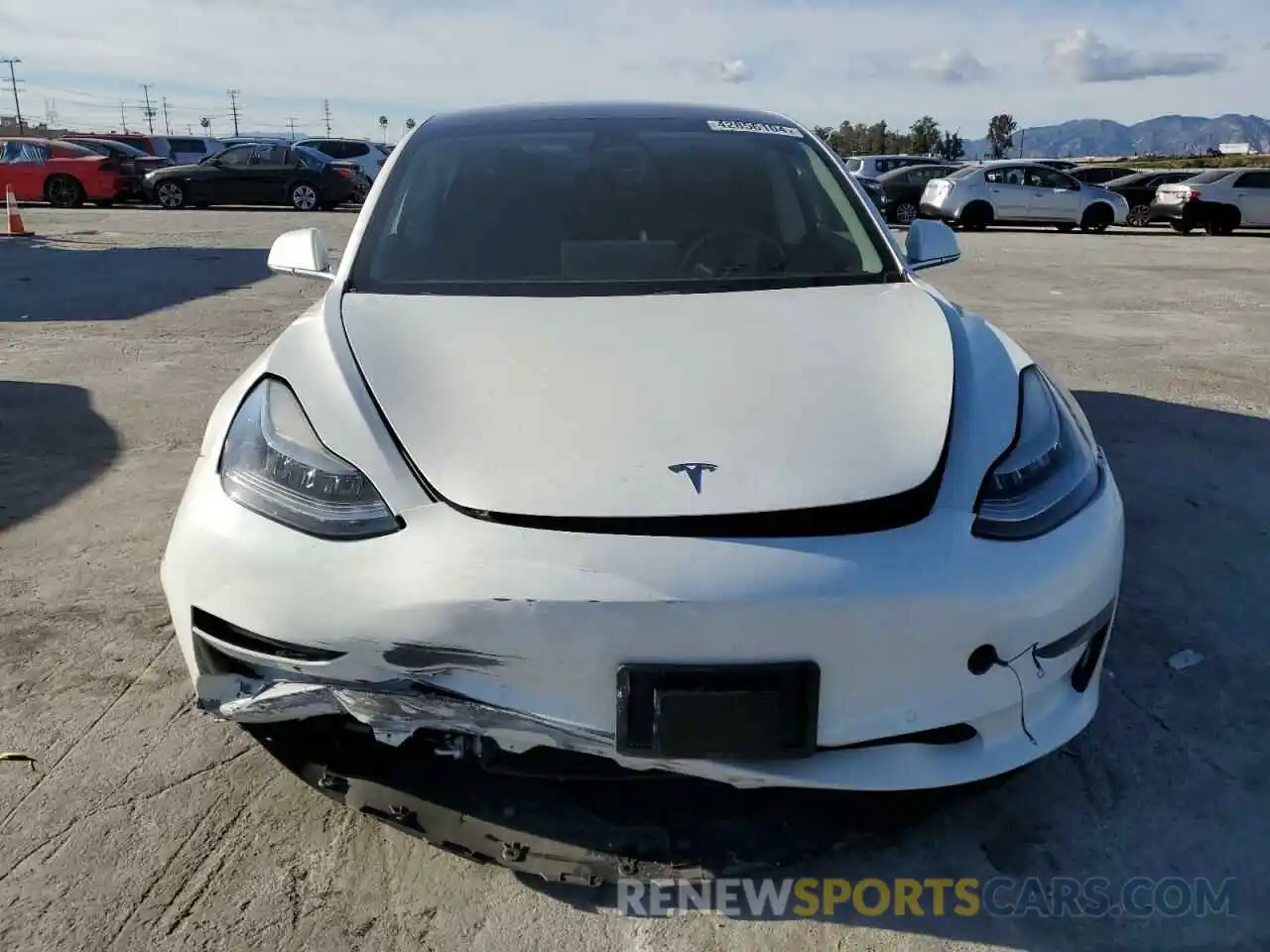 5 Photograph of a damaged car 5YJ3E1EA6LF660099 TESLA MODEL 3 2020