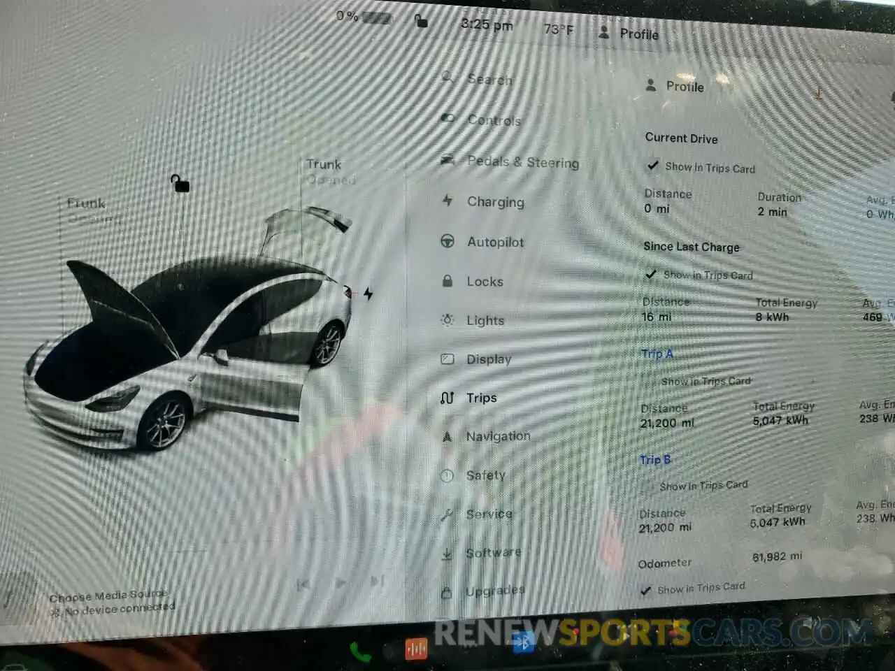 9 Photograph of a damaged car 5YJ3E1EA6LF660099 TESLA MODEL 3 2020