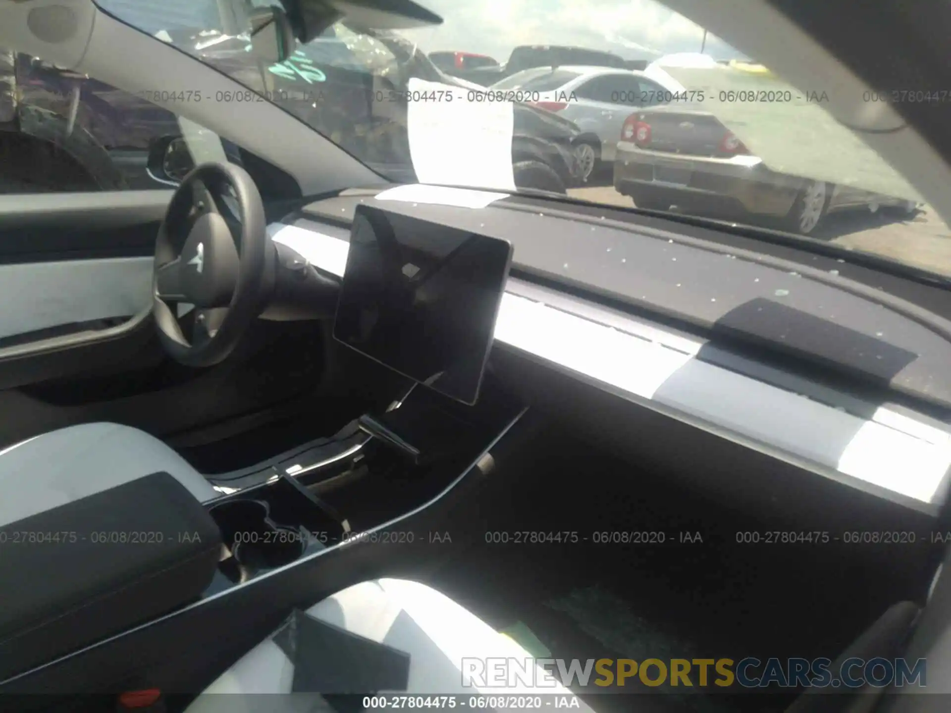 5 Photograph of a damaged car 5YJ3E1EA6LF662015 TESLA MODEL 3 2020