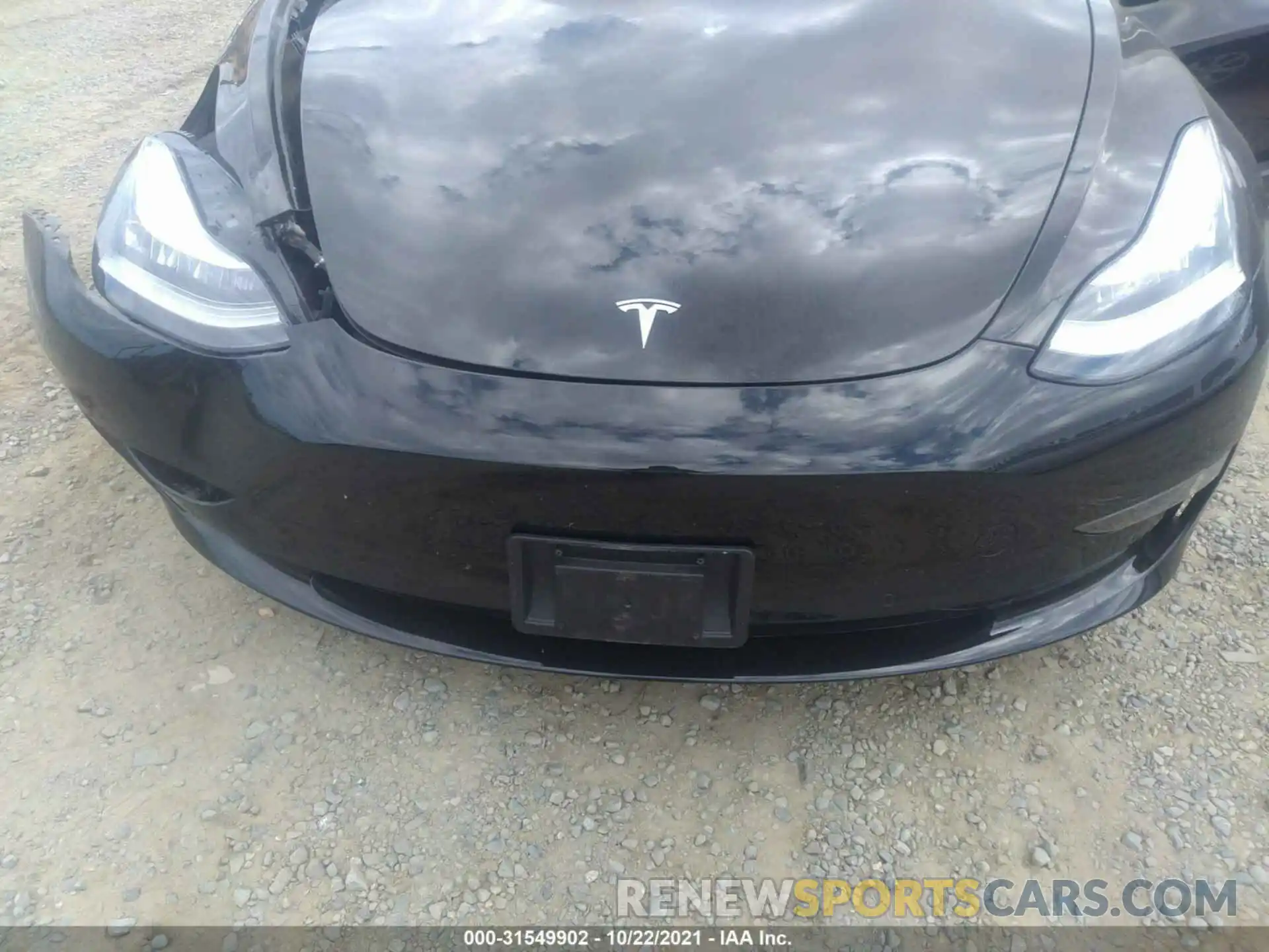 10 Photograph of a damaged car 5YJ3E1EA6LF662029 TESLA MODEL 3 2020