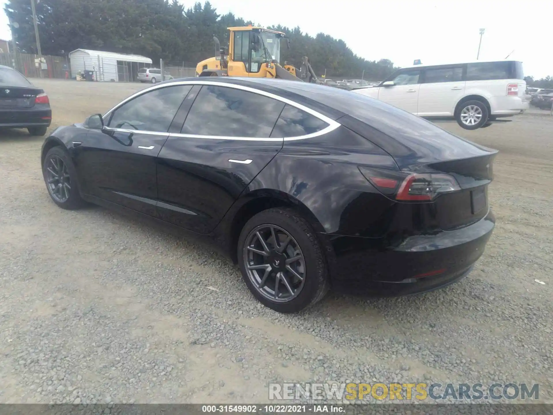 3 Photograph of a damaged car 5YJ3E1EA6LF662029 TESLA MODEL 3 2020