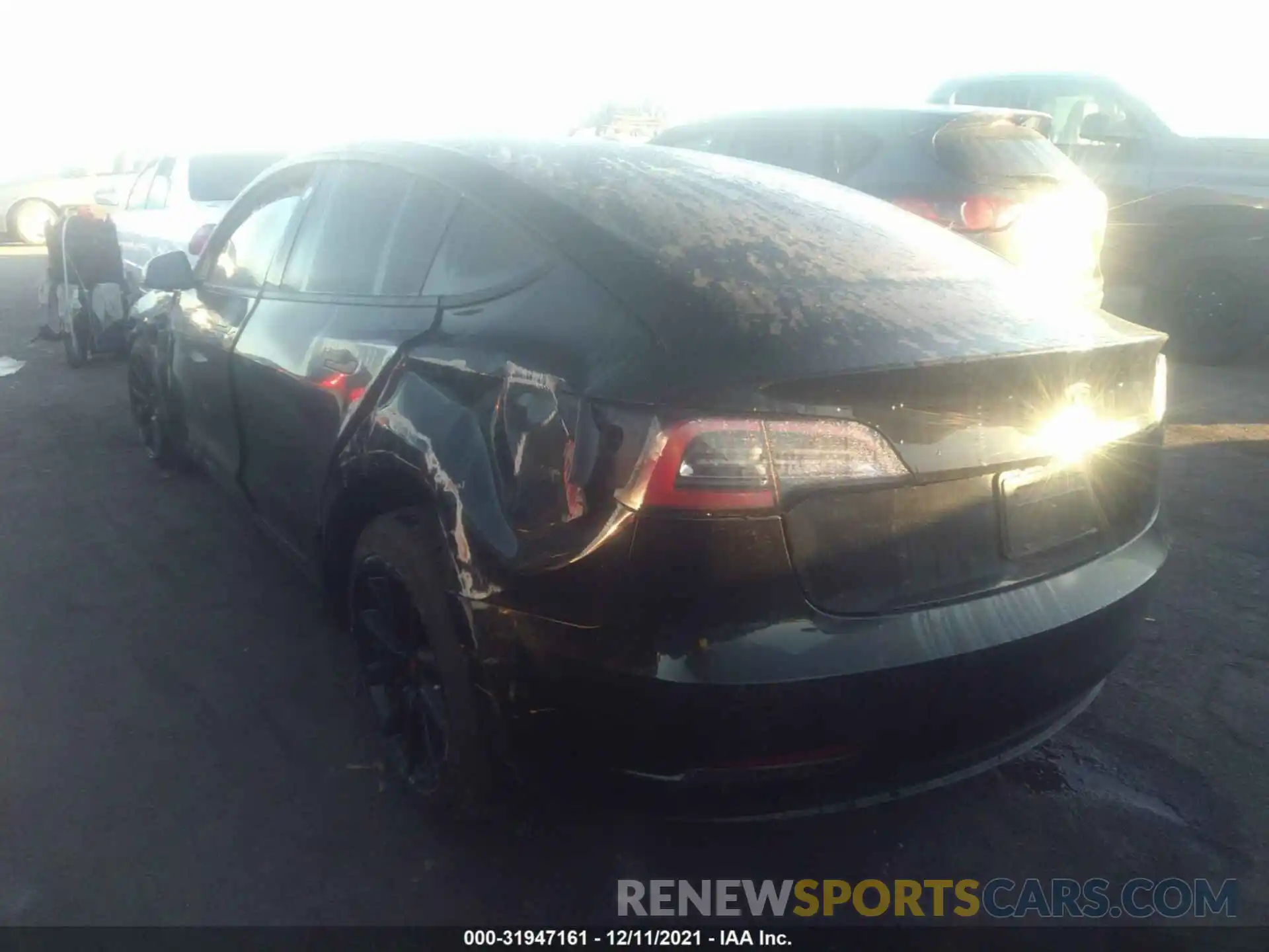 3 Photograph of a damaged car 5YJ3E1EA6LF704649 TESLA MODEL 3 2020