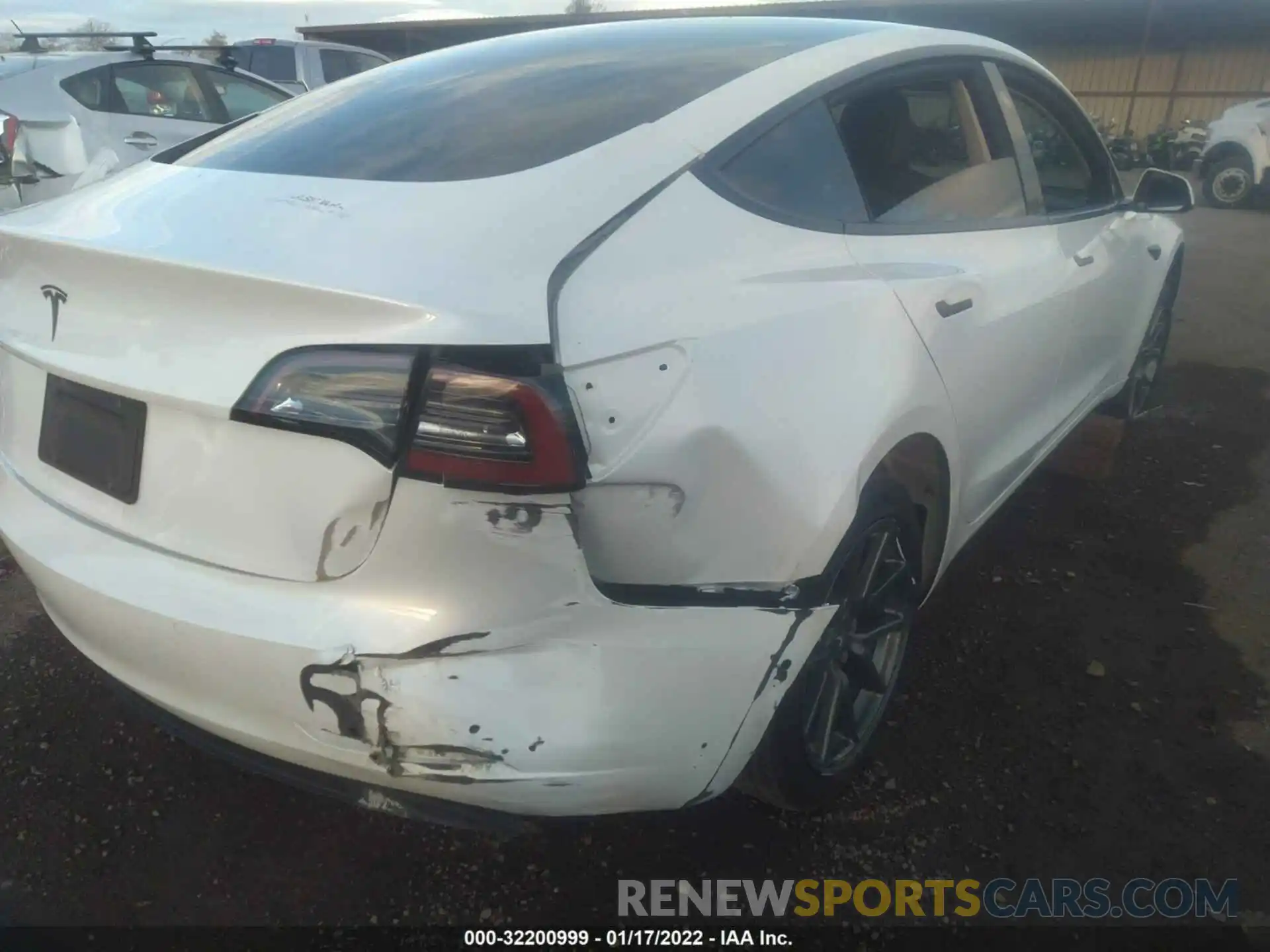 6 Photograph of a damaged car 5YJ3E1EA6LF706630 TESLA MODEL 3 2020