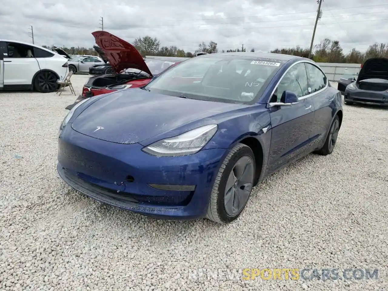 2 Фотография поврежденного автомобиля 5YJ3E1EA6LF736890 TESLA MODEL 3 2020