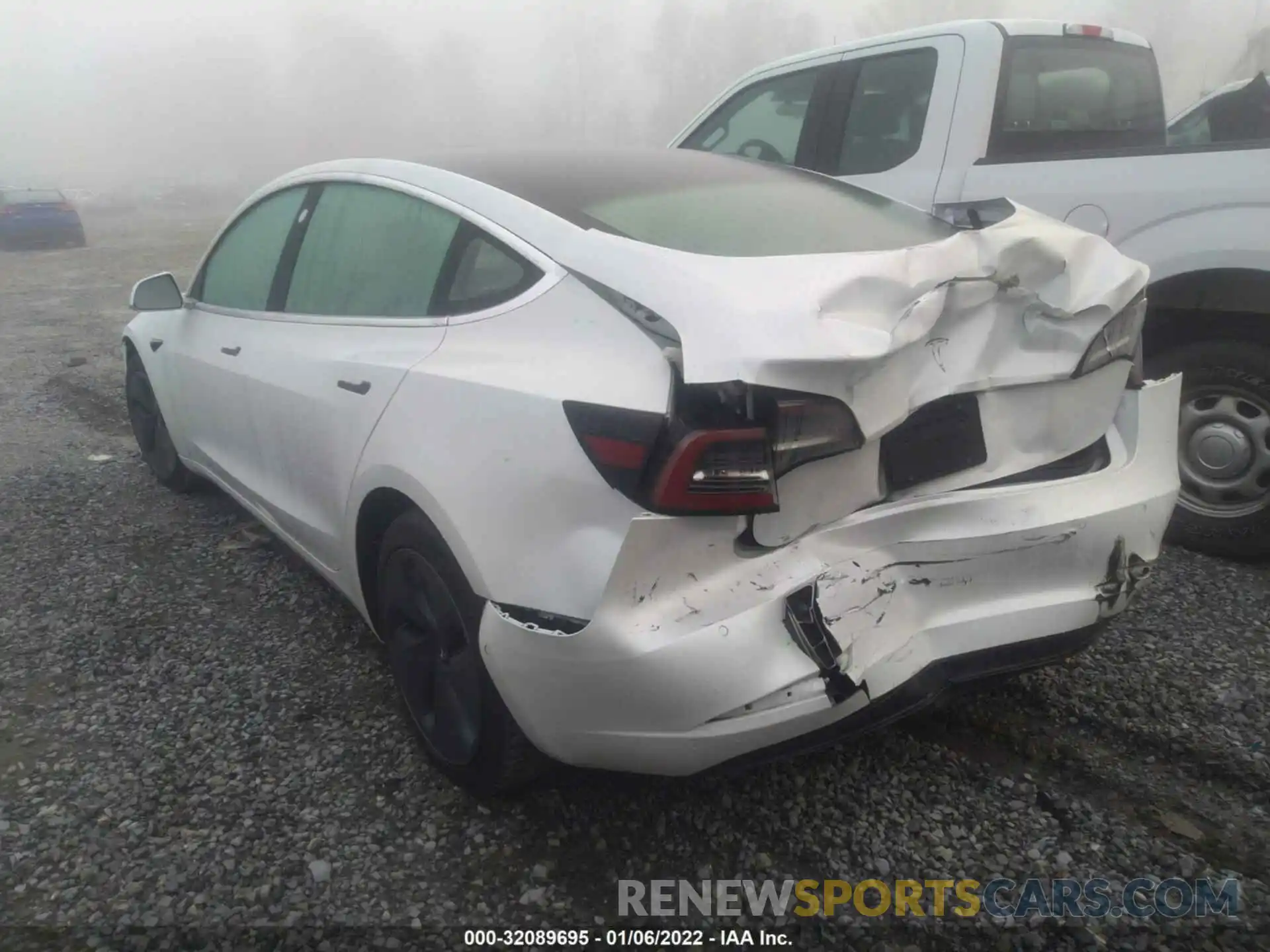 3 Photograph of a damaged car 5YJ3E1EA6LF738204 TESLA MODEL 3 2020