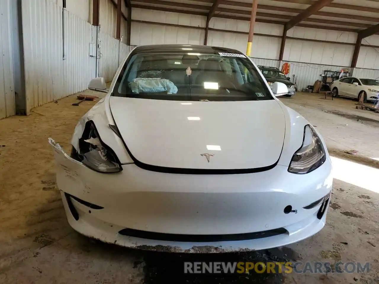 5 Photograph of a damaged car 5YJ3E1EA6LF742978 TESLA MODEL 3 2020