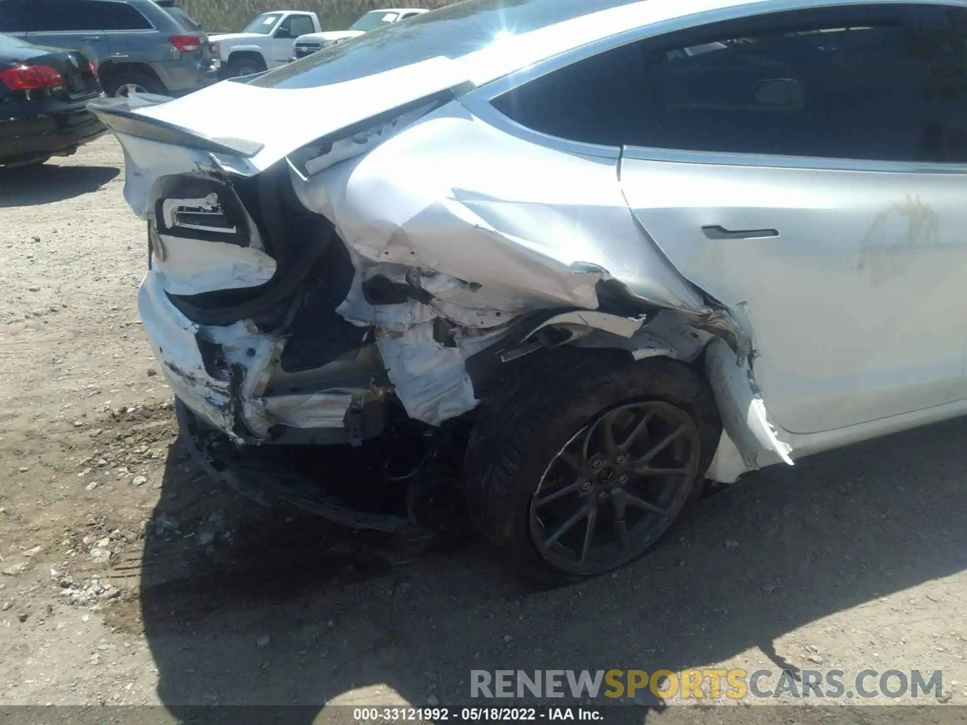 6 Photograph of a damaged car 5YJ3E1EA6LF745119 TESLA MODEL 3 2020