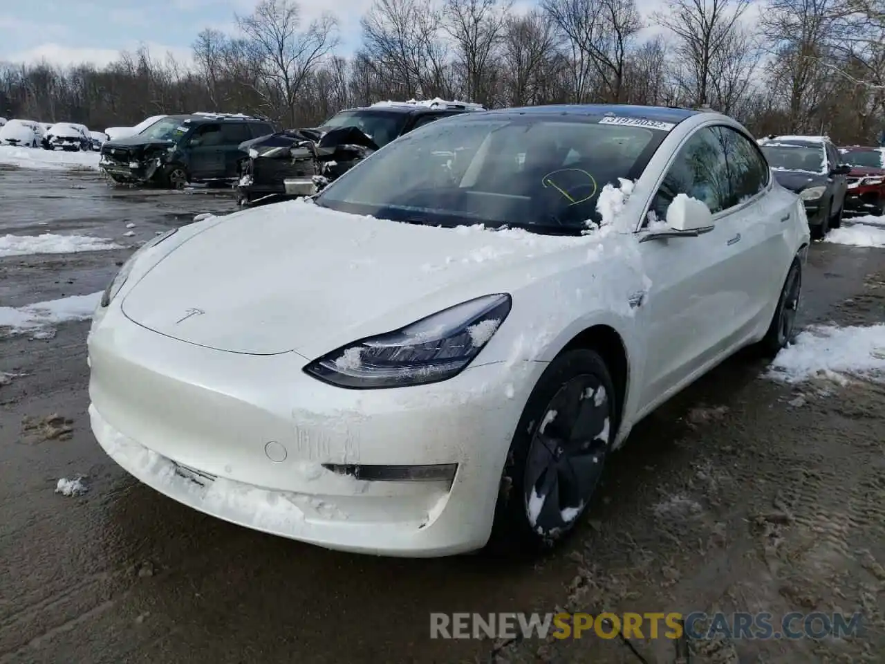 2 Фотография поврежденного автомобиля 5YJ3E1EA6LF785149 TESLA MODEL 3 2020