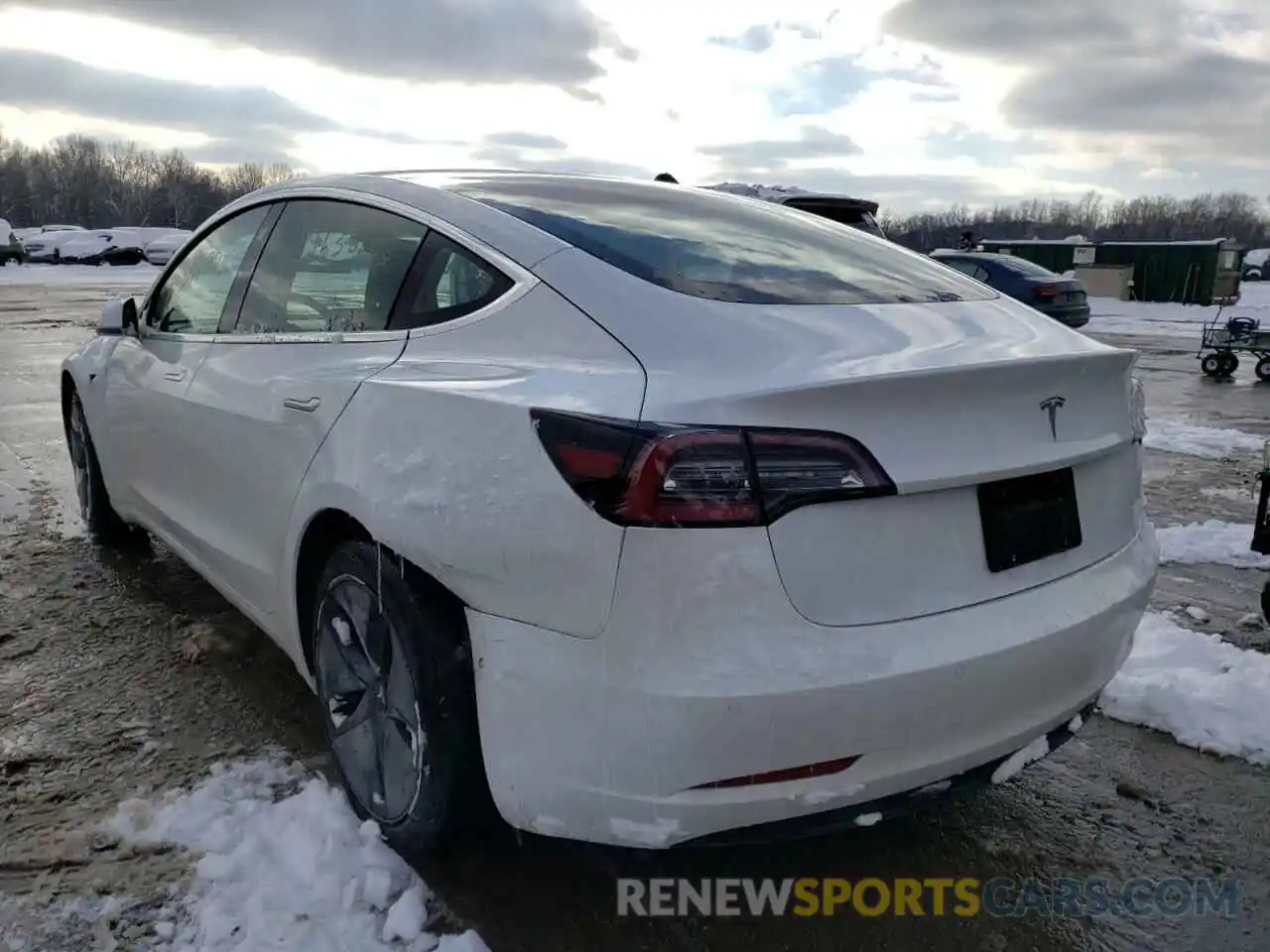 3 Photograph of a damaged car 5YJ3E1EA6LF785149 TESLA MODEL 3 2020