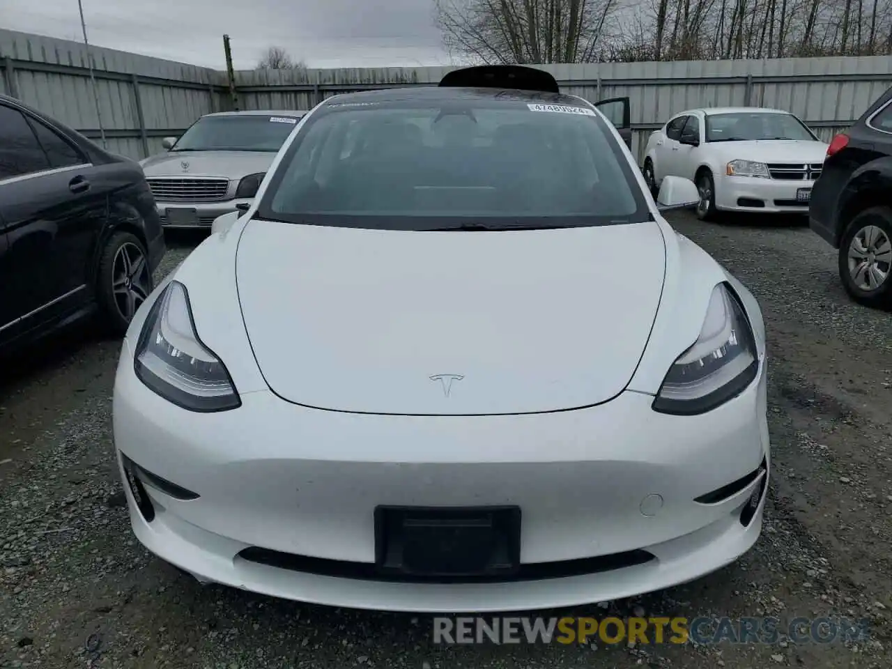 5 Photograph of a damaged car 5YJ3E1EA6LF786379 TESLA MODEL 3 2020